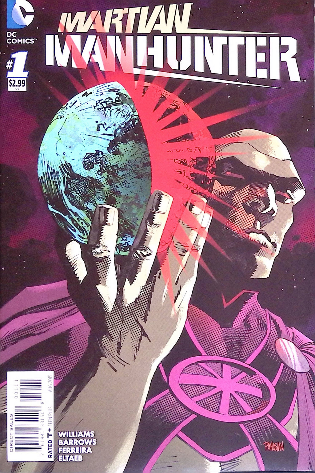 Martian Manhunter # 1 2015 NM-