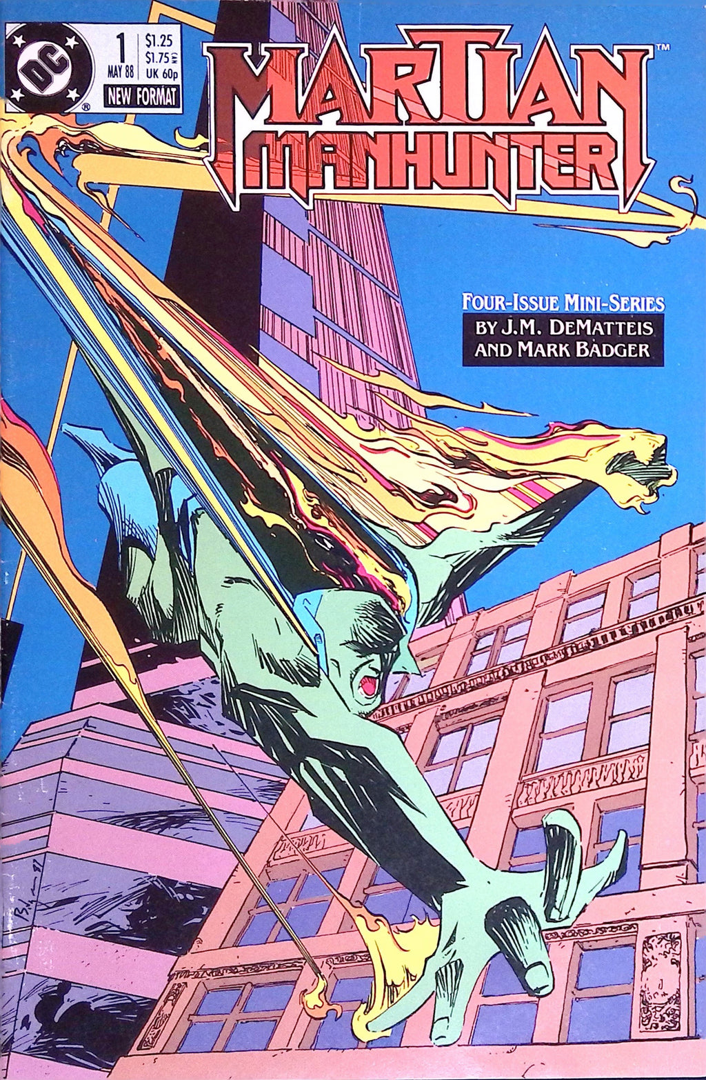 Martian Manhunter # 1 1988 VF