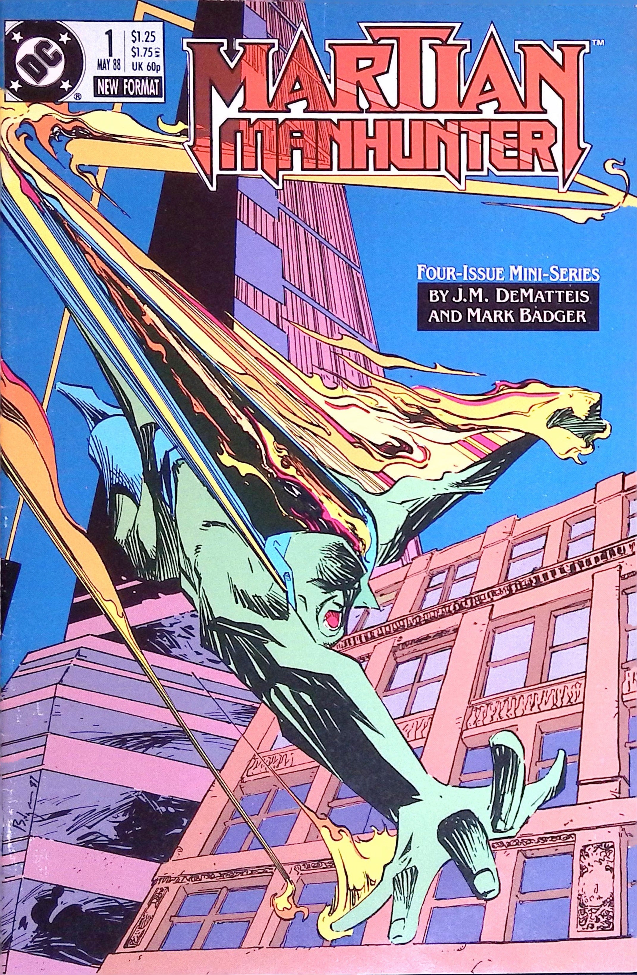 Martian Manhunter # 1 1988 VF