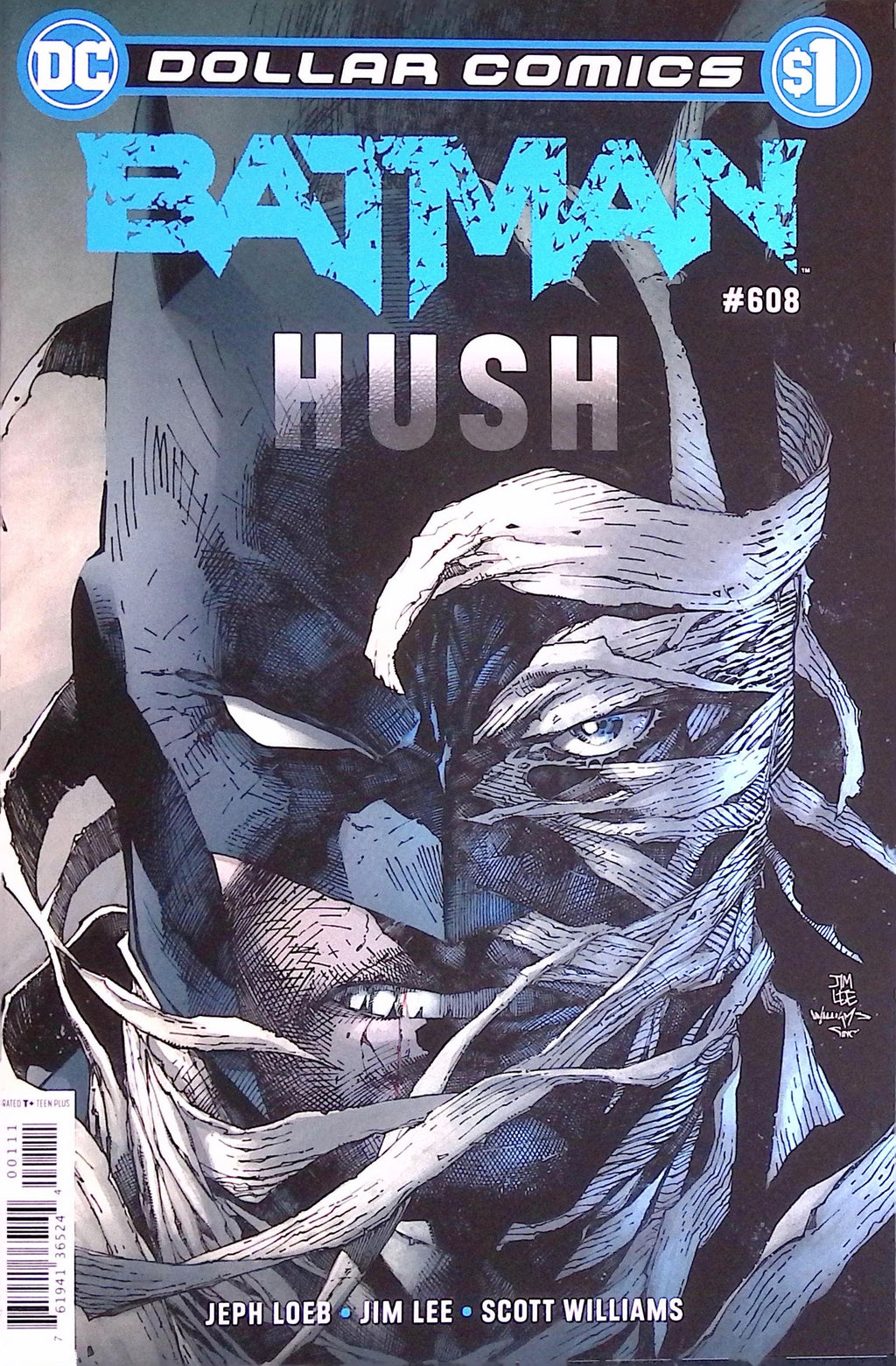 Batman # 608 HUSH Dollar Comics Reprint 2019 NM