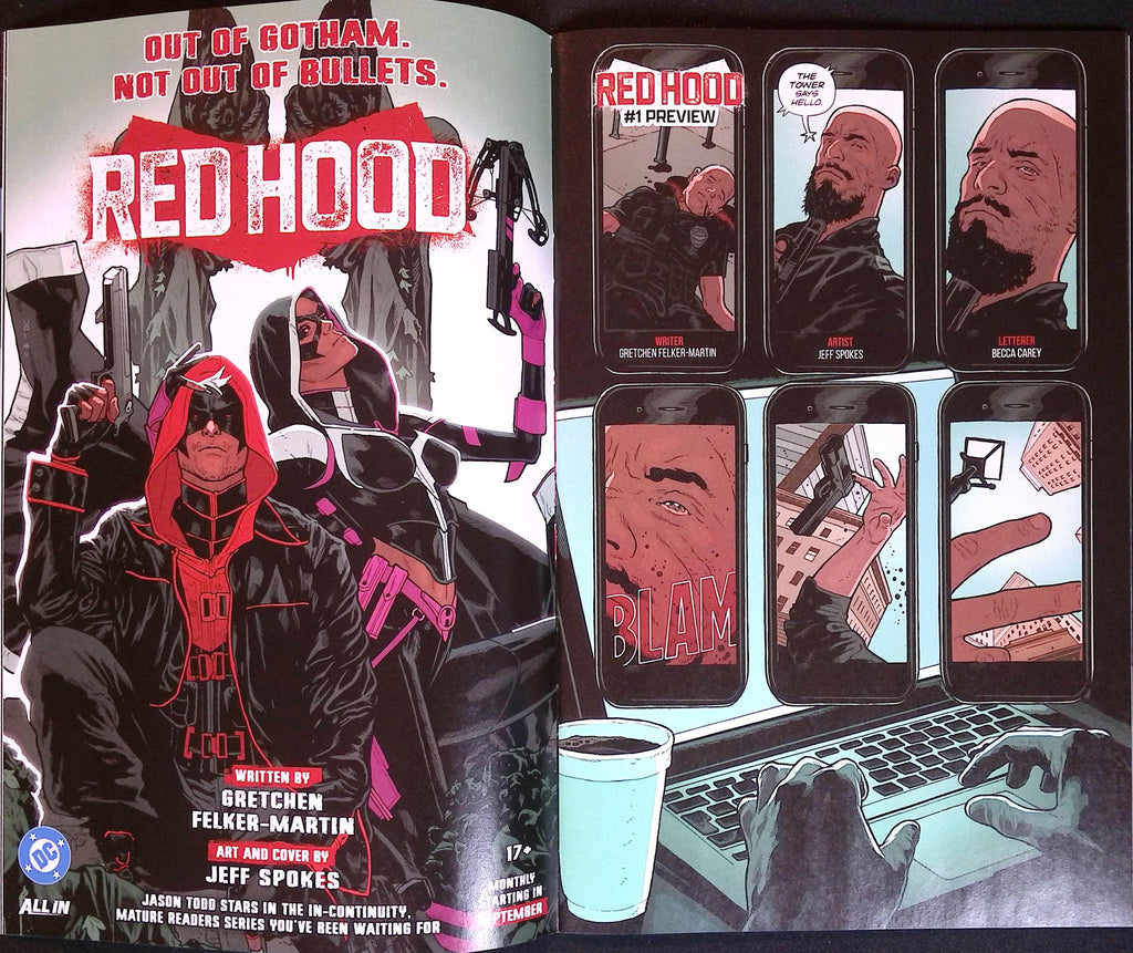 Batman Day 2025 Gotham Sampler Canceled Red Hood Variant #1 NM