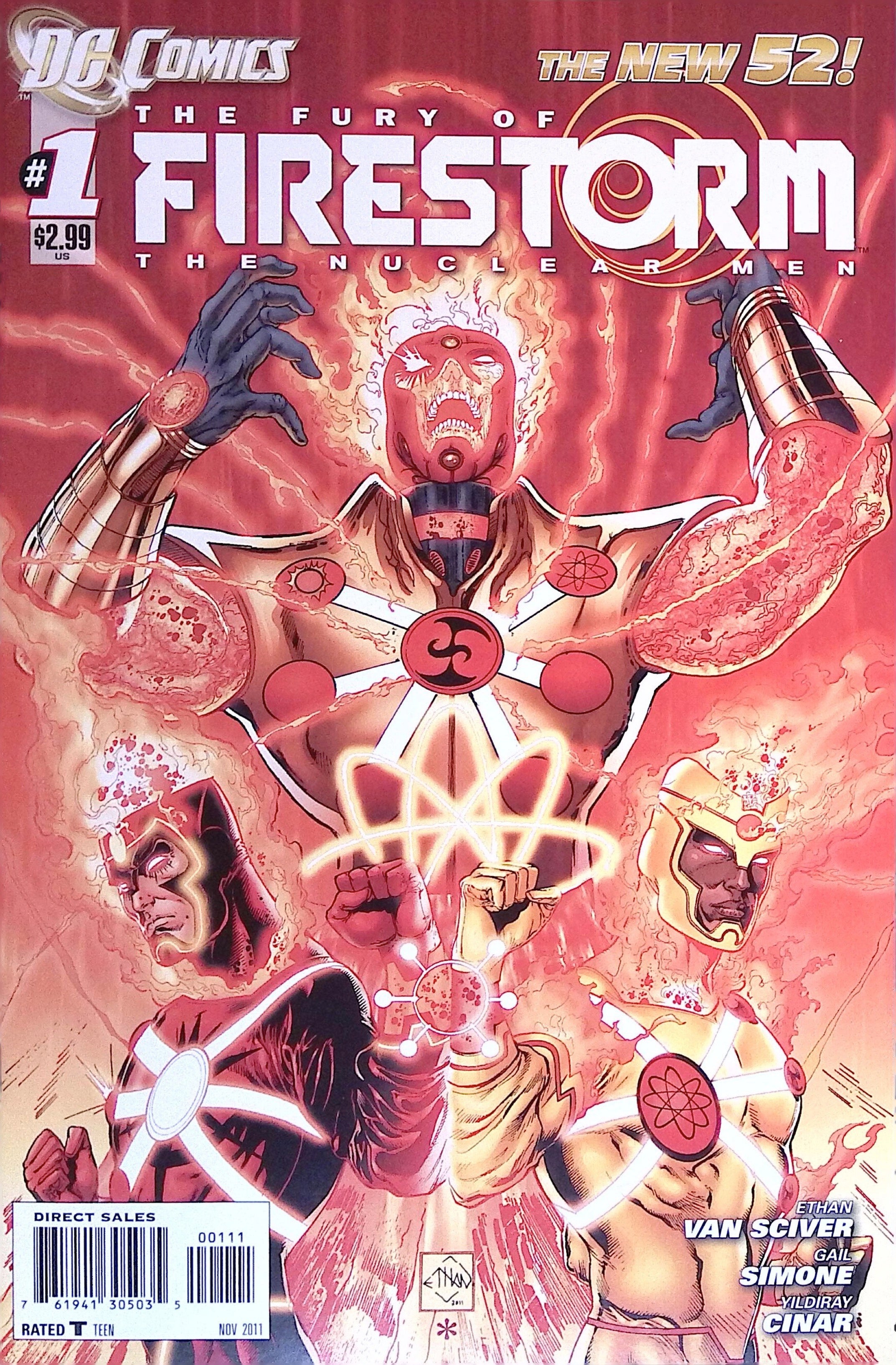 The Fury of Firestorm: The Nuclear Men # 1 2011 NM-