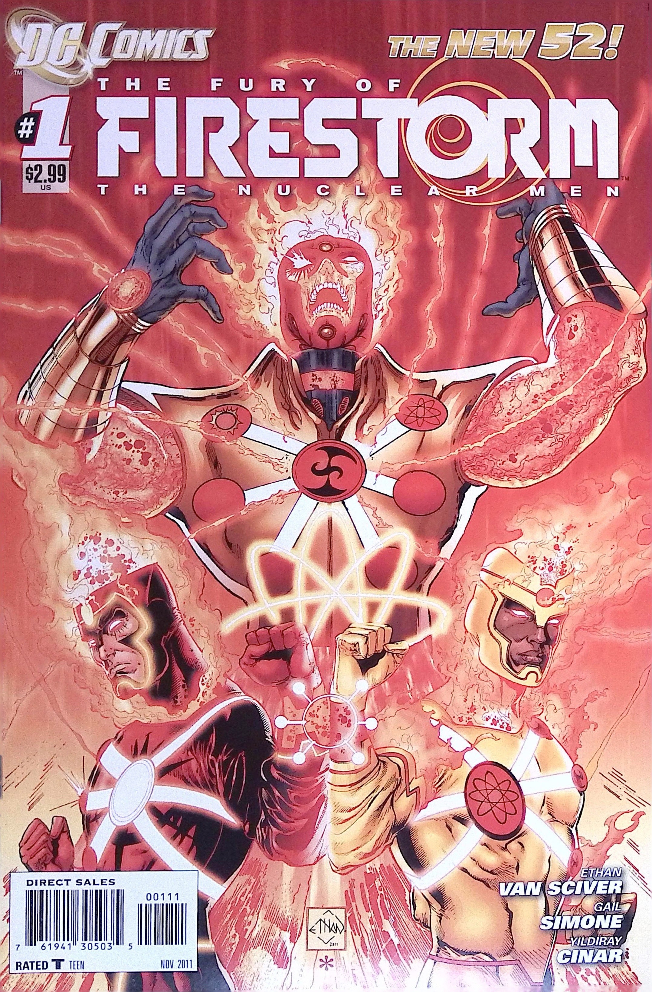 The Fury of Firestorm: The Nuclear Men # 1 2011 VF/NM