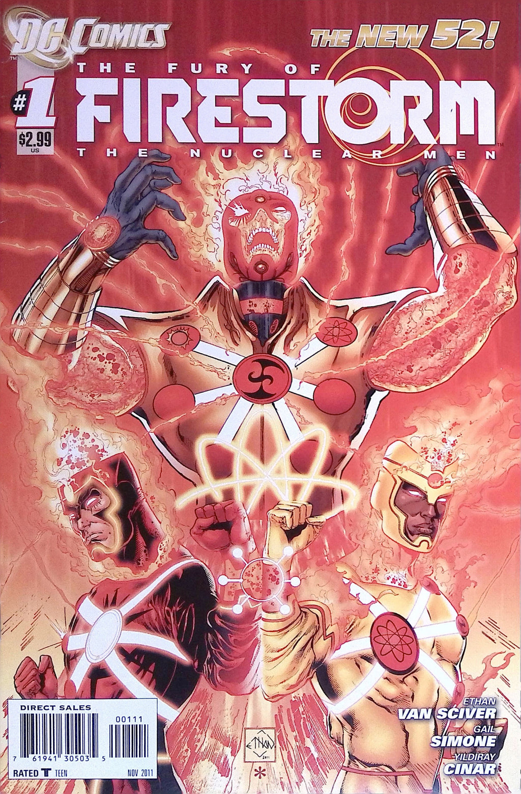 The Fury of Firestorm: The Nuclear Men # 1 2011 VF/NM