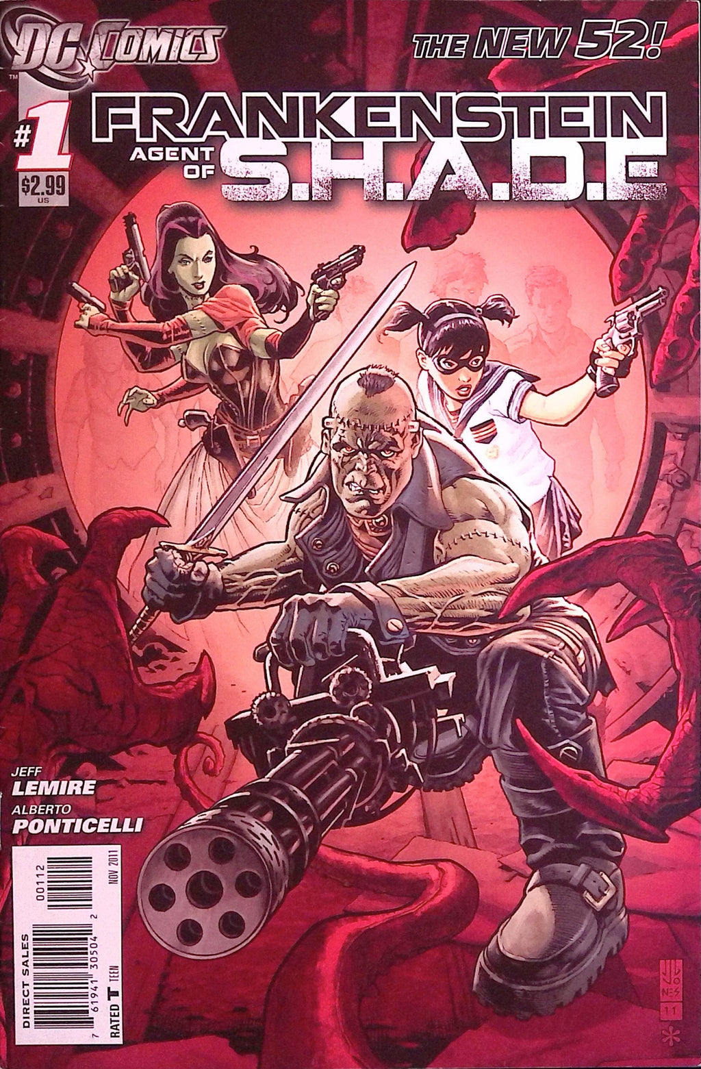 Frankenstein, Agent of S.H.A.D.E. # 1  2011 VF/NM