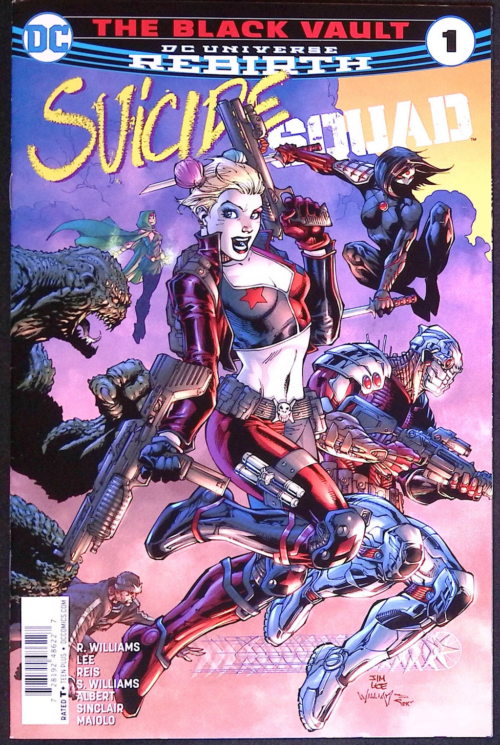 Suicide Squad # 1 The Black Vault 2017 VF/NM