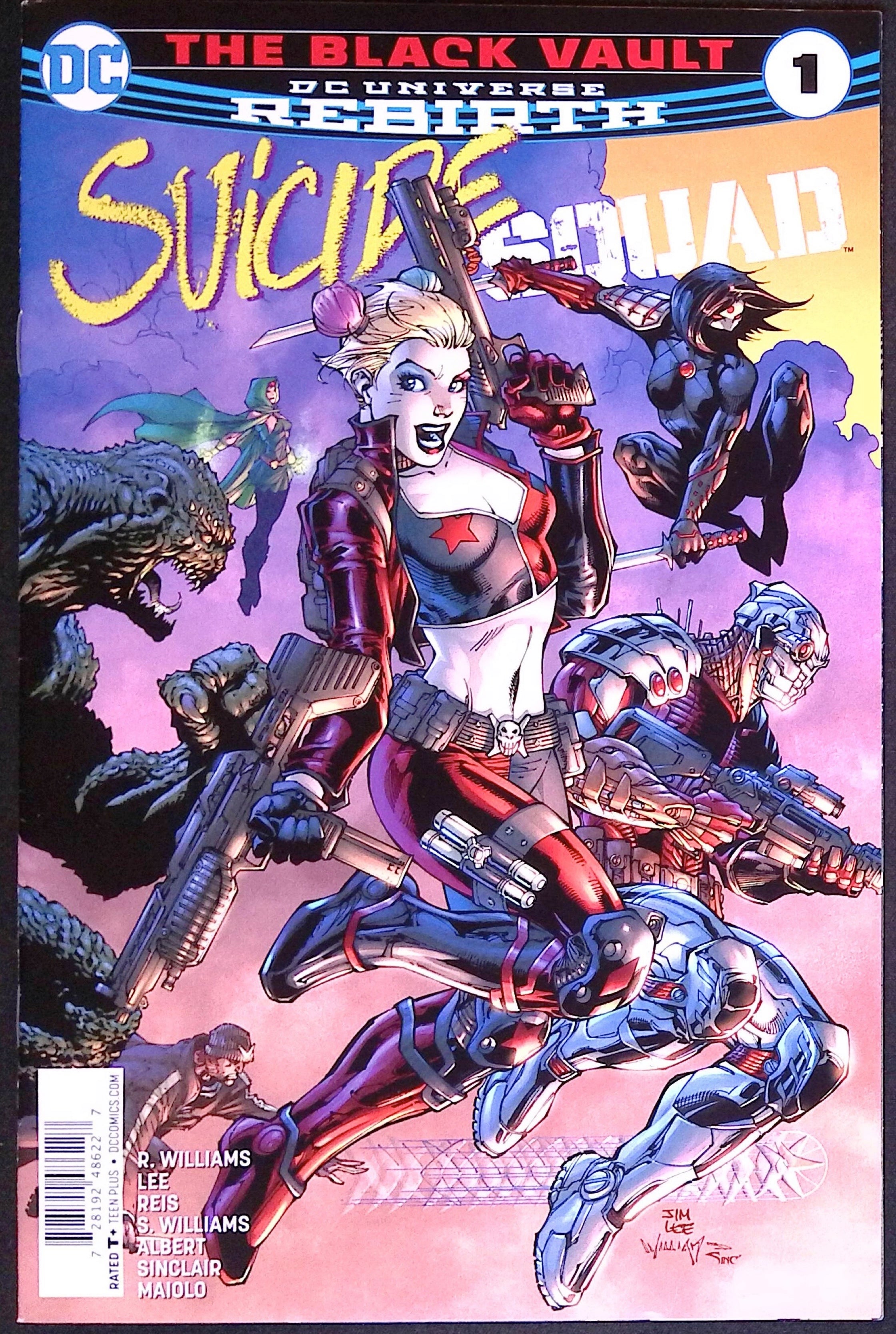 Suicide Squad # 1 The Black Vault 2017 VF/NM