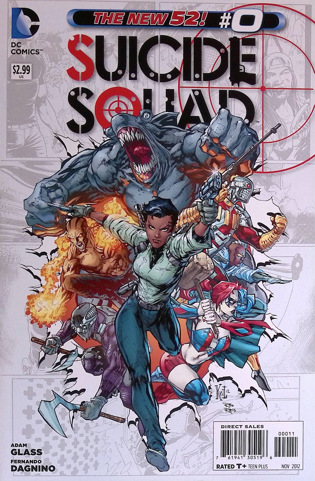 Suicide Squad # 0 2012 NM-