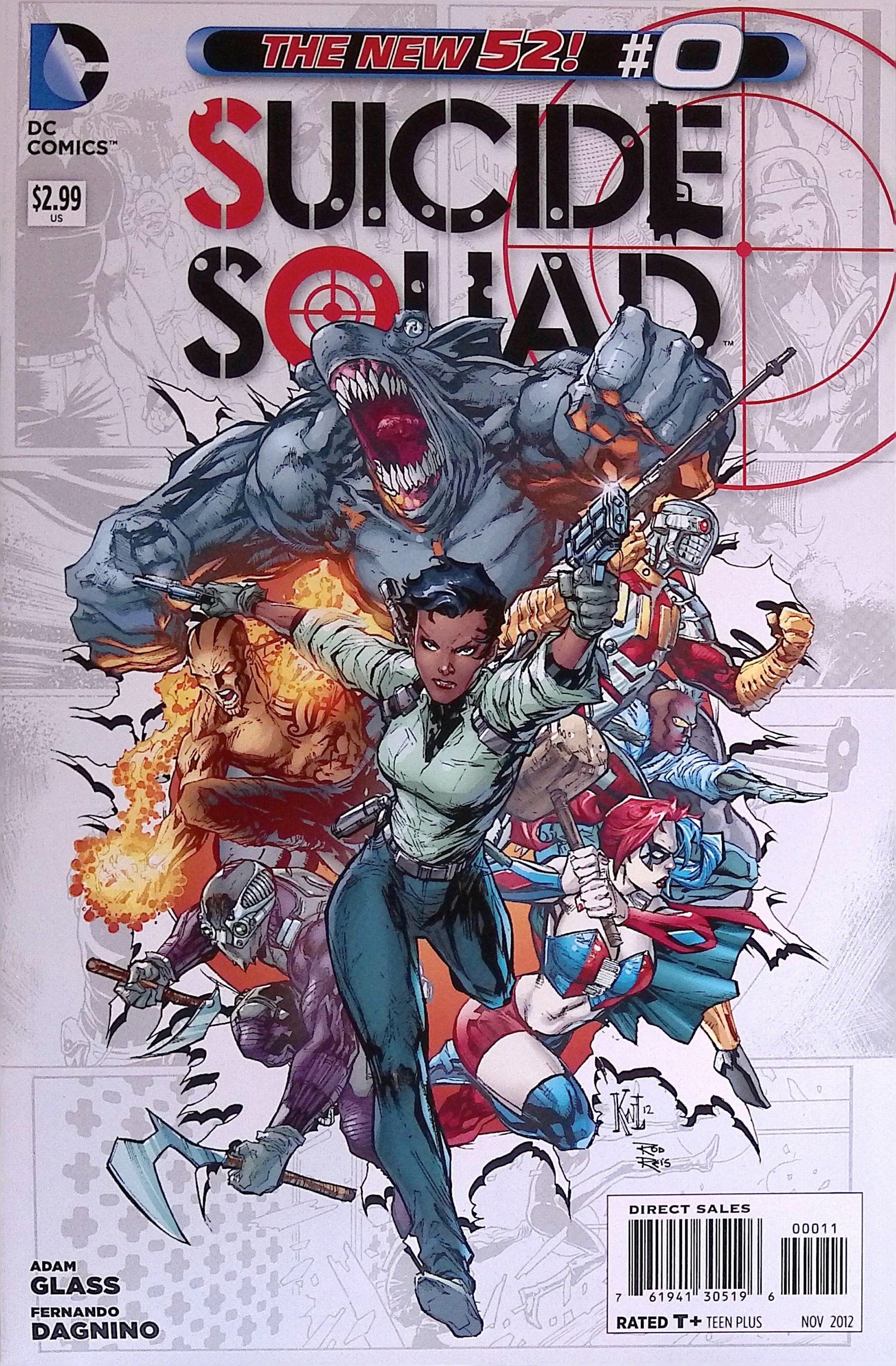 Suicide Squad # 0 2012 NM-