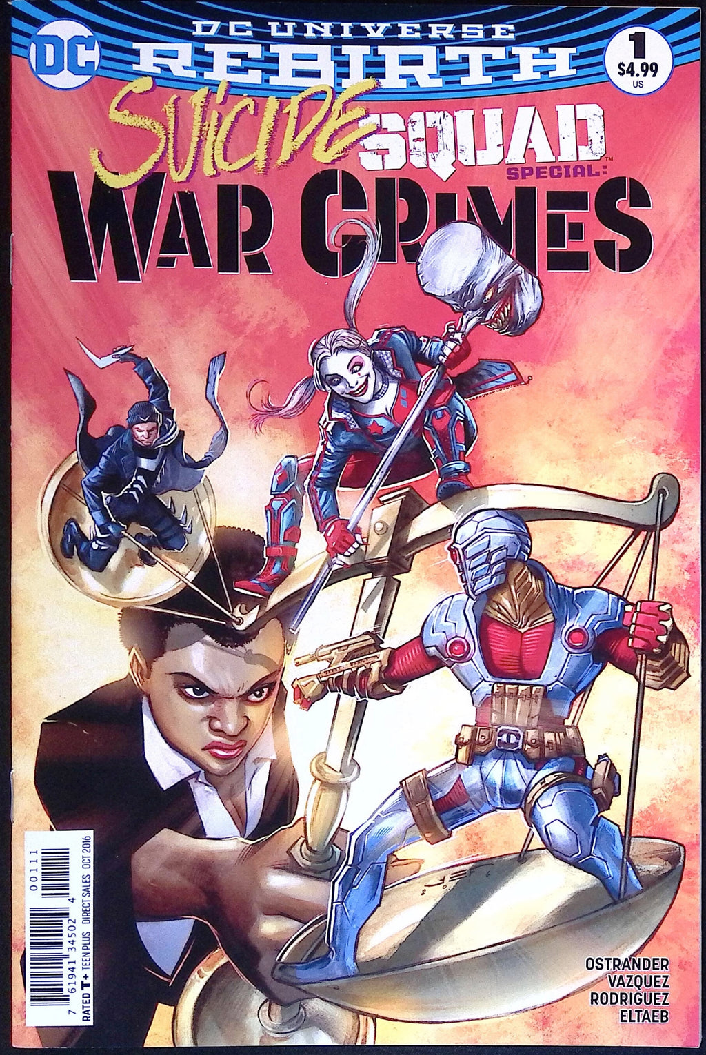 Suicide Squad: War Crimes Special # 1 2016 NM