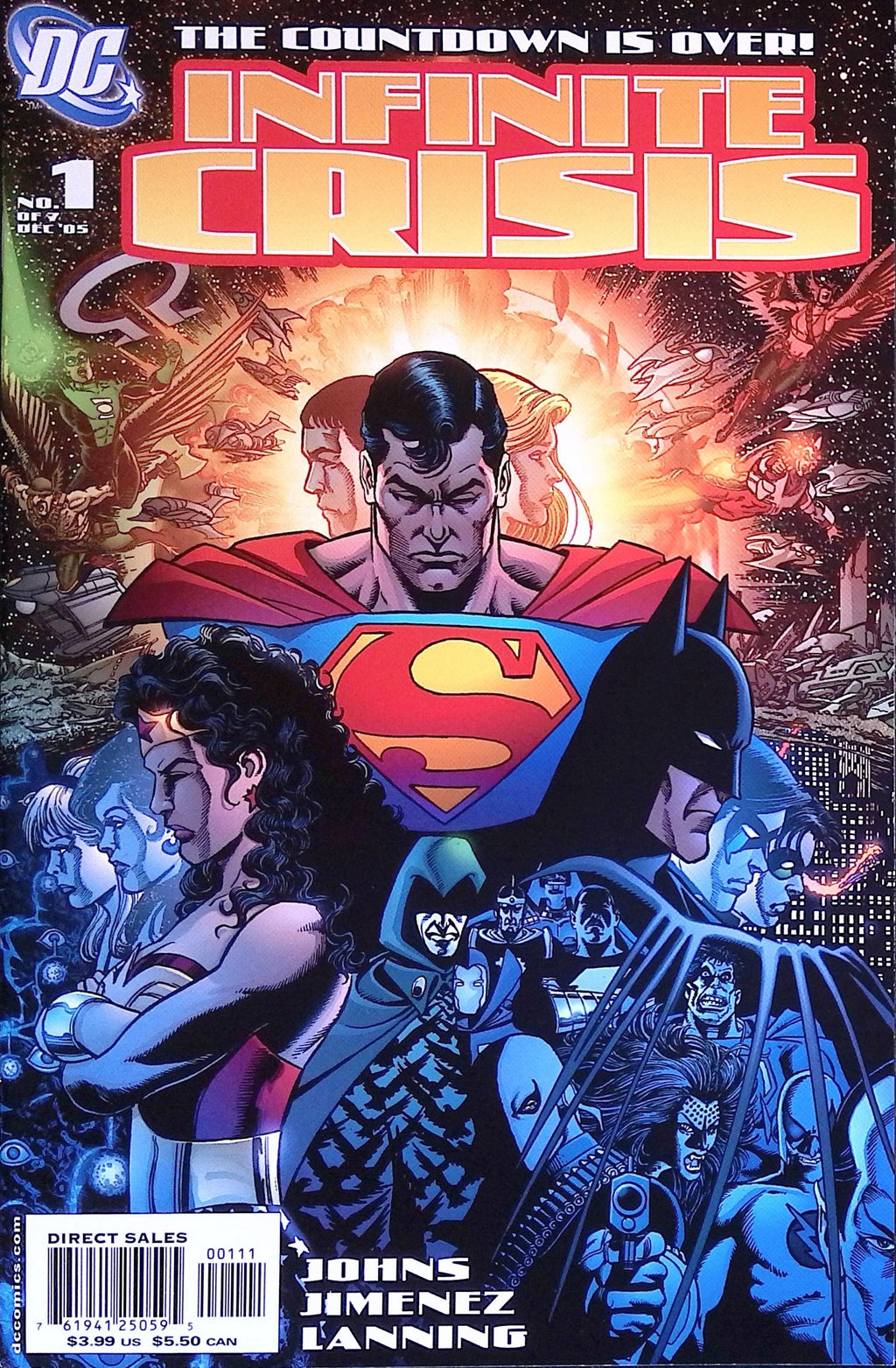 Infinite Crisis # 1 George Perez Variant 2005 NM-