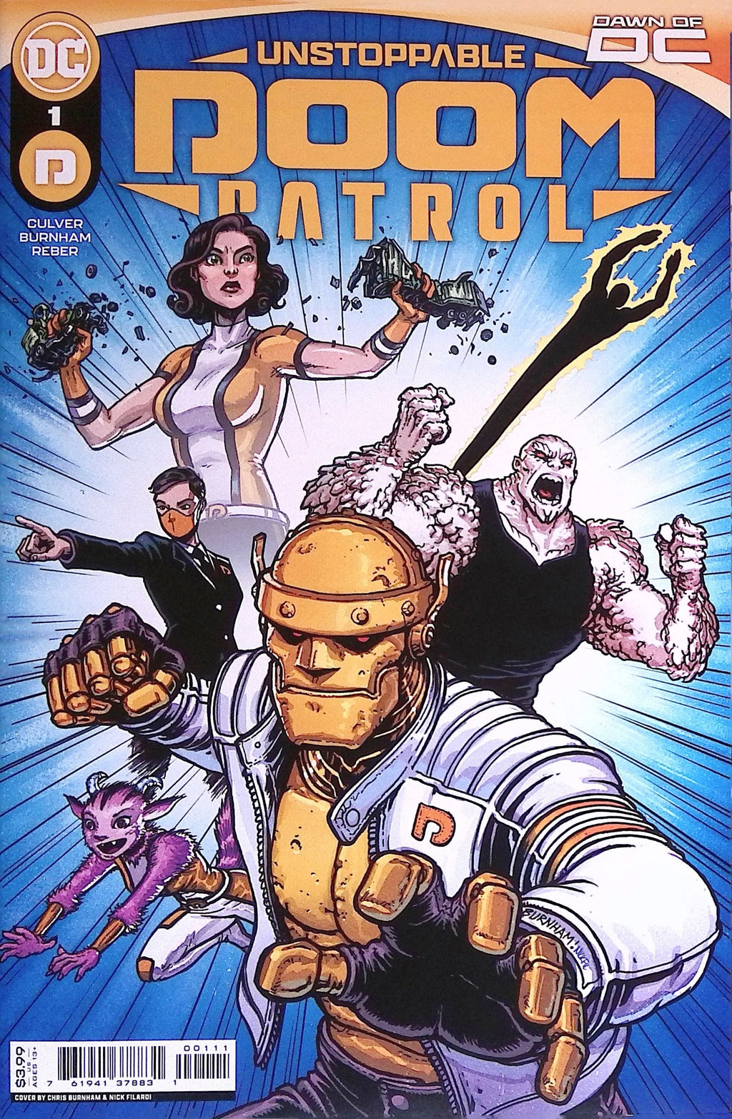 Unstoppable Doom Patrol # 1 2023 NM-