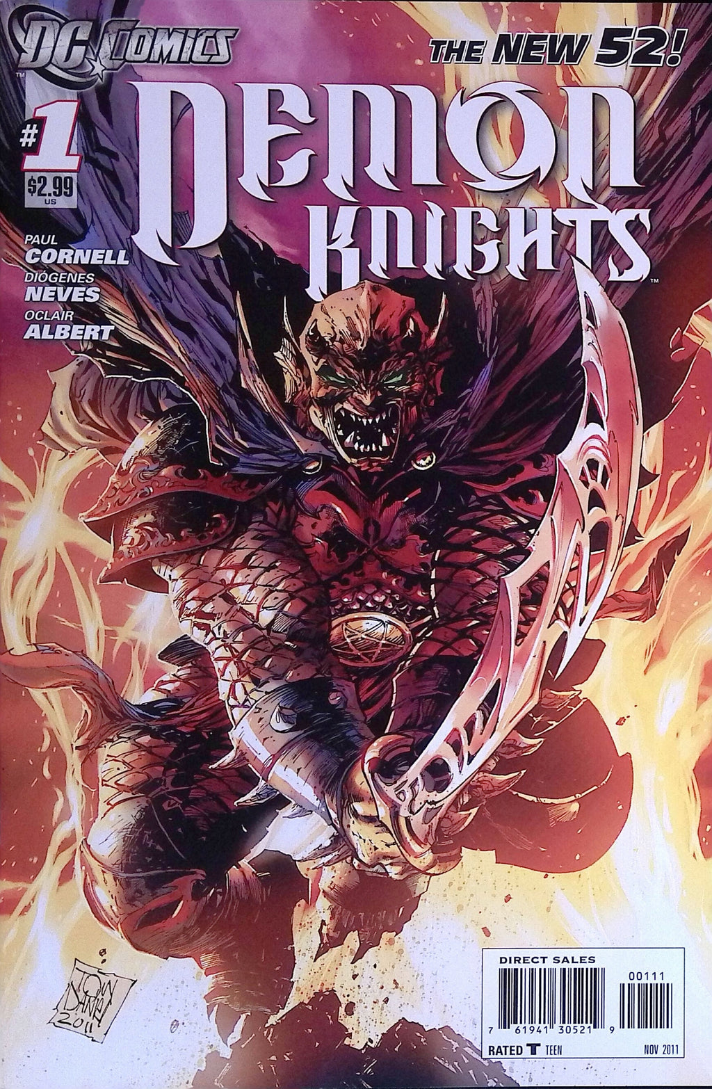Demon Knights # 1 2011 NM-