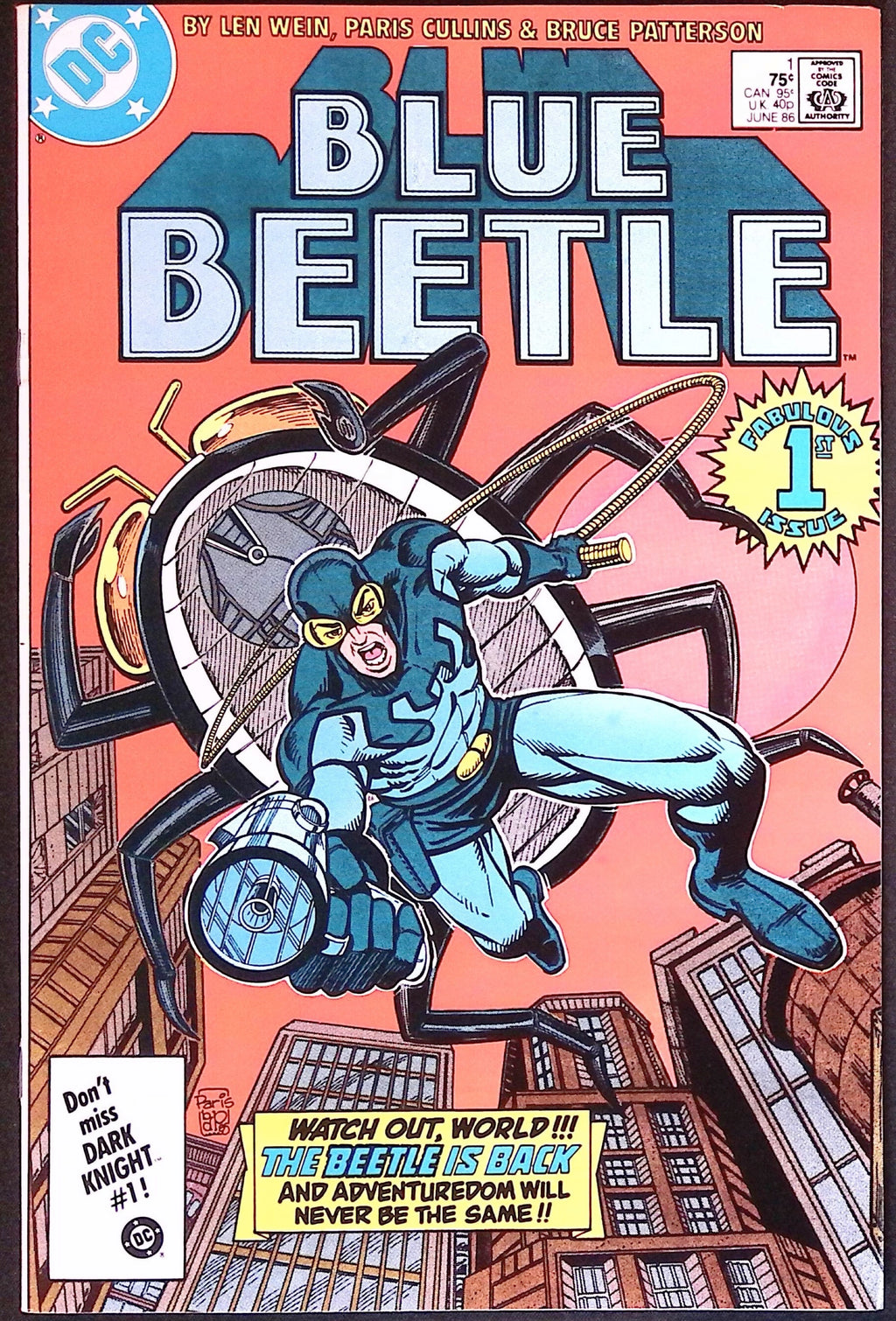 Blue Beetle # 1 1986 VF/NM