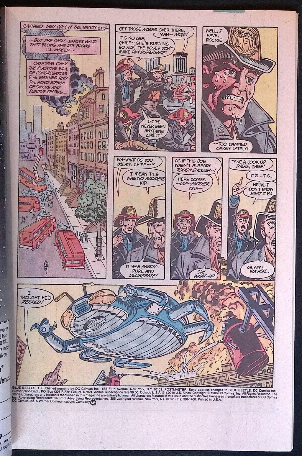 Blue Beetle # 1 1986 VF/NM