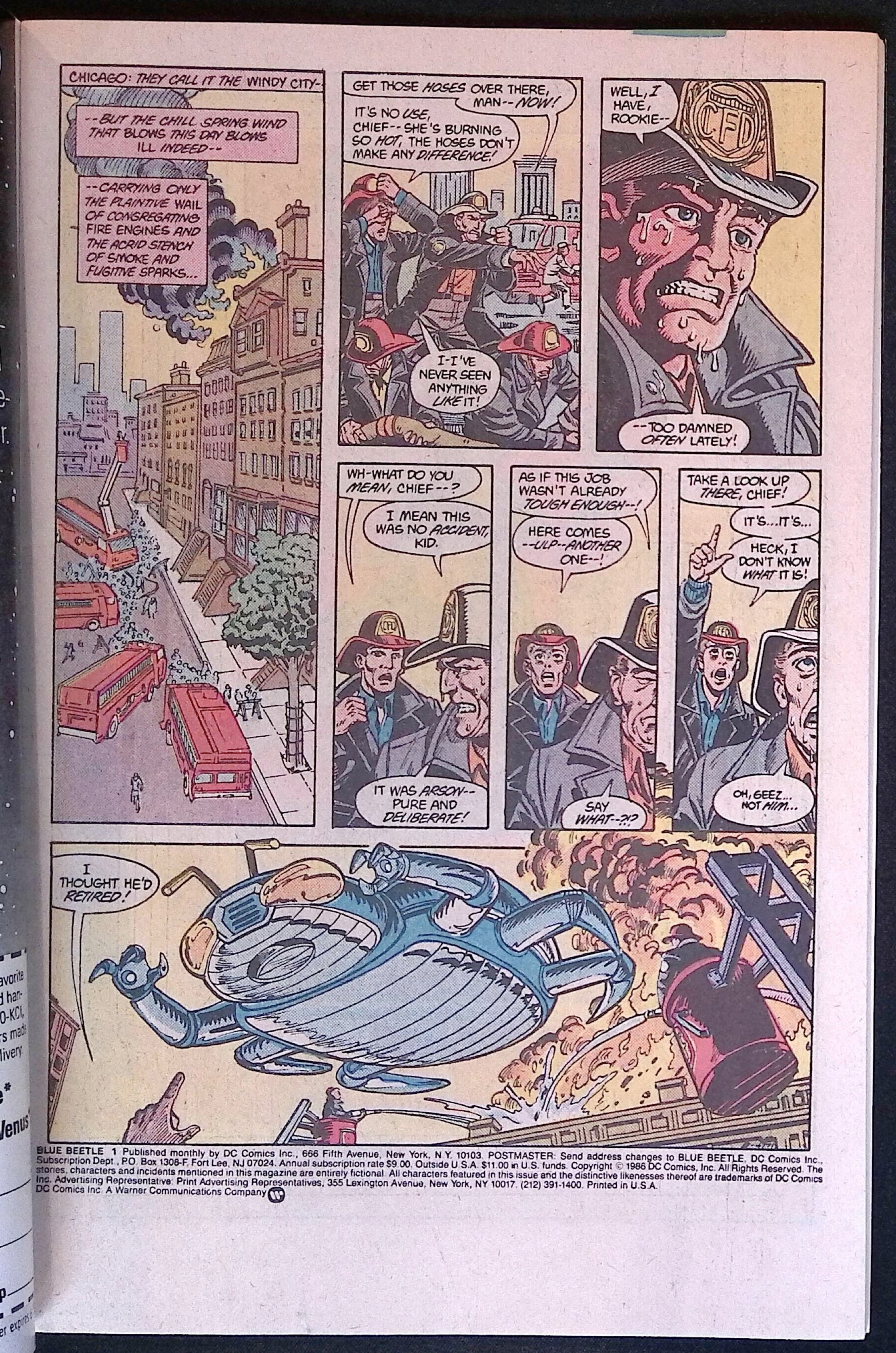Blue Beetle # 1 1986 VF/NM