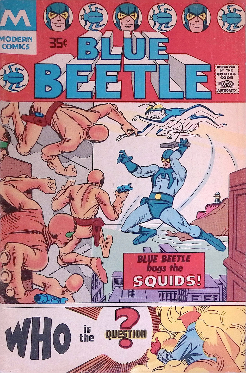 Blue Beetle #1 Modern Comics 1977 VF/NM