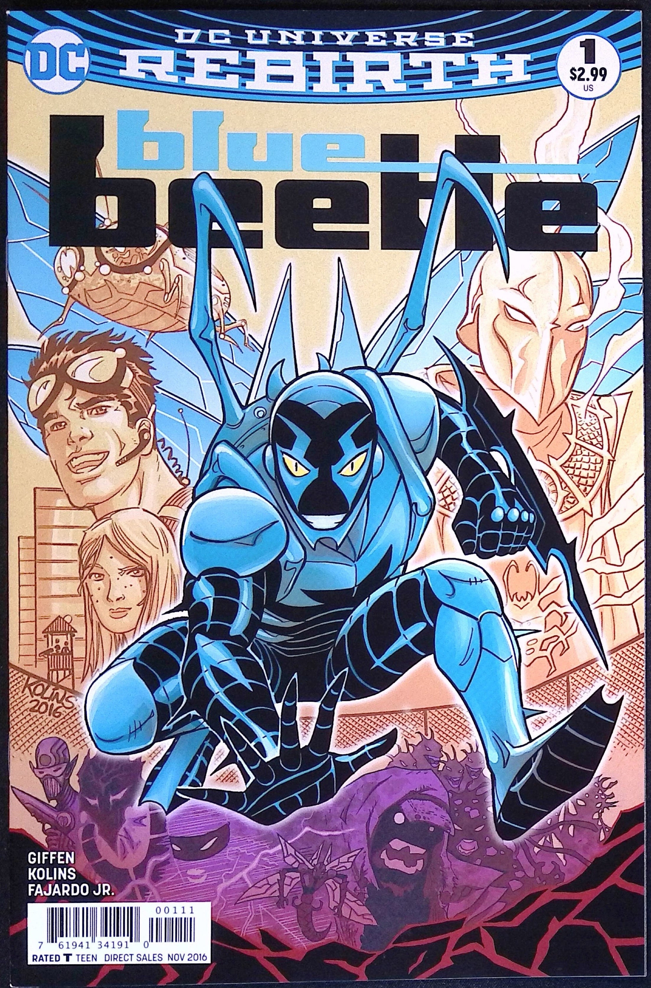 Blue Beetle # 1 2016 NM-