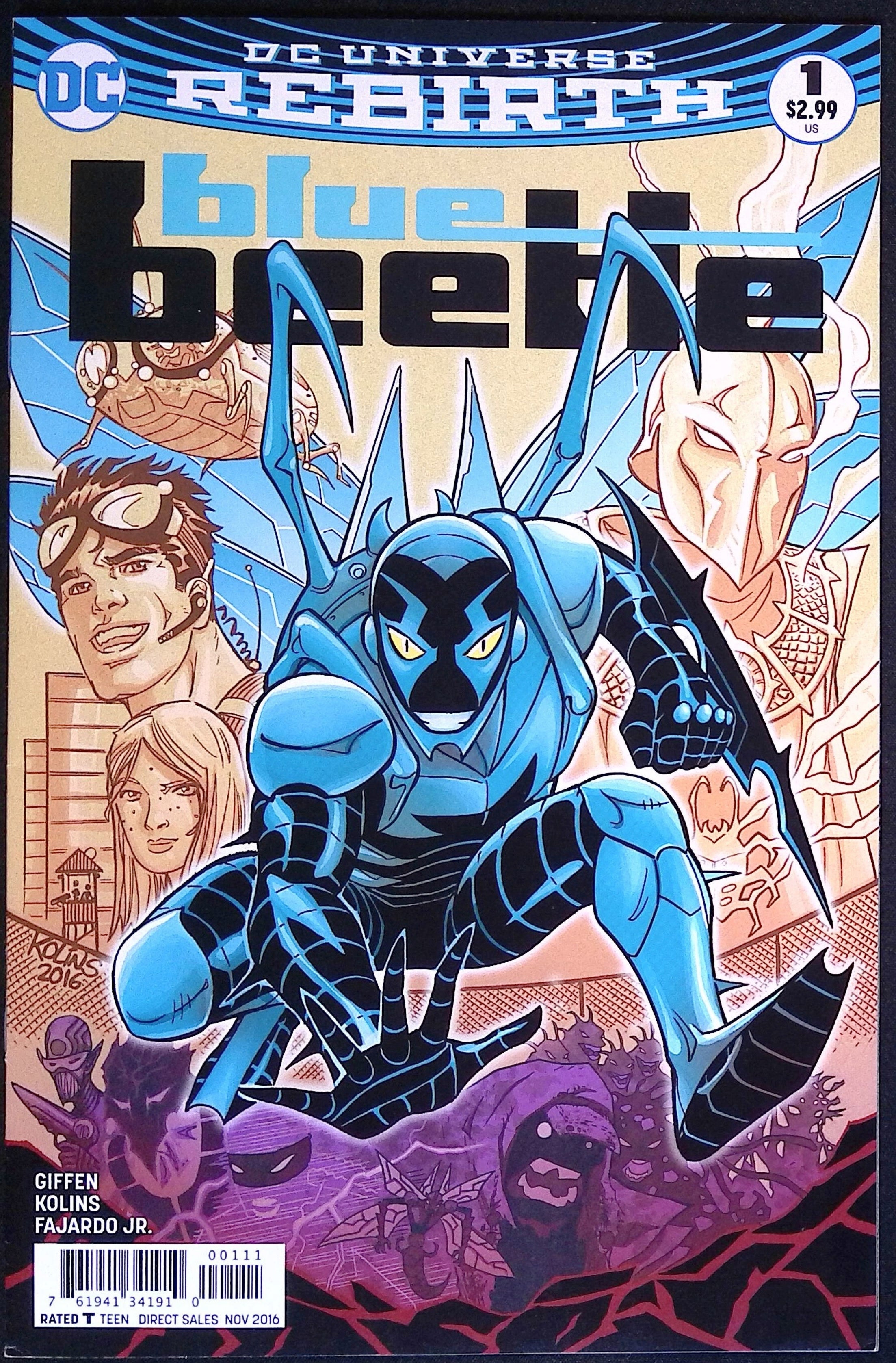 Blue Beetle # 1 2016 VF/NM