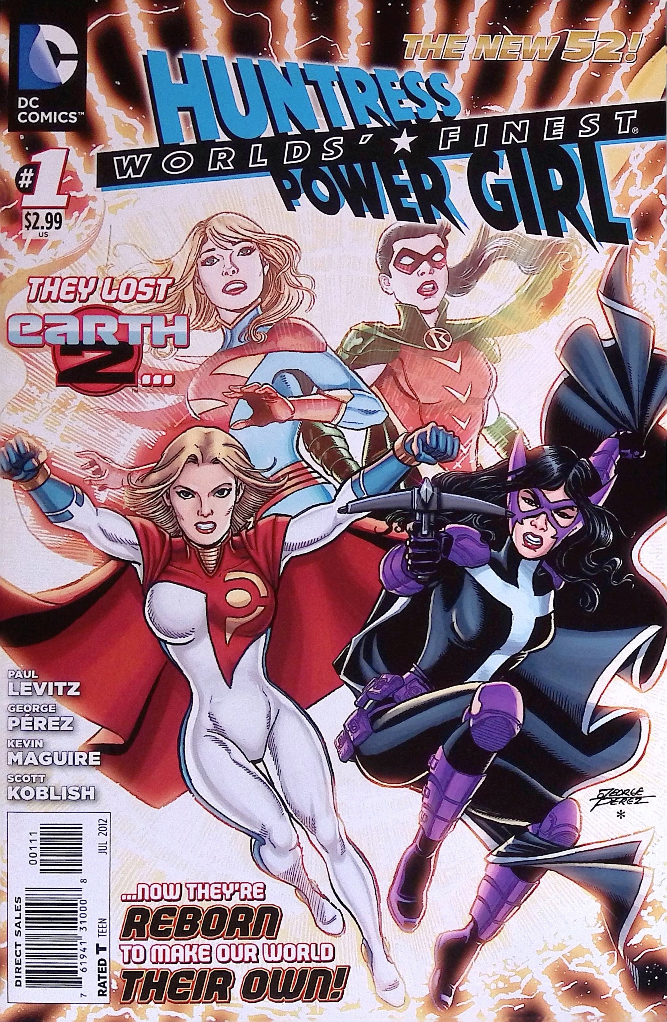 Worlds' Finest # 1 2012 VF/NM