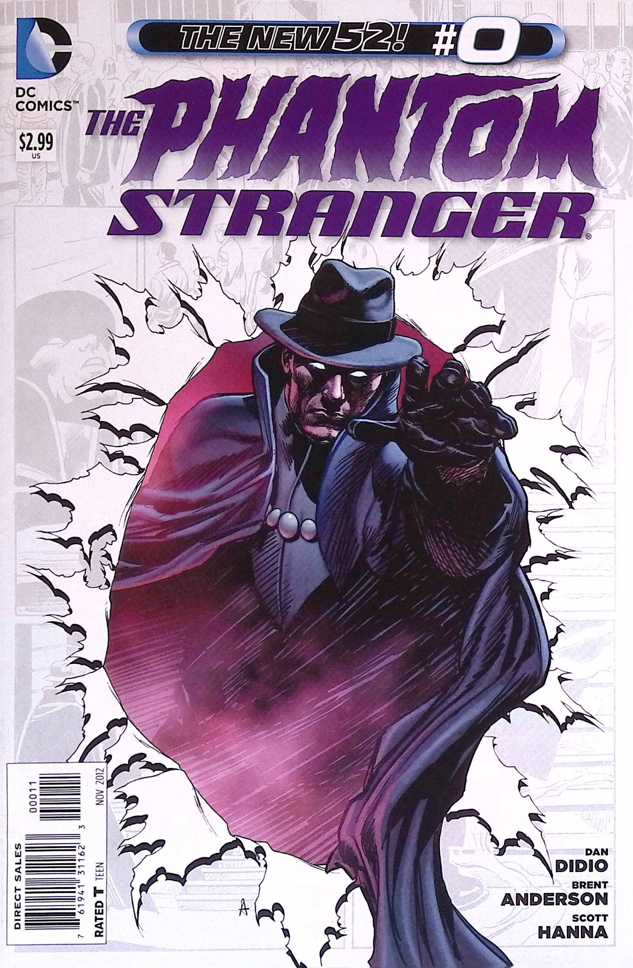 The Phantom Stranger # 0 2012 VF/NM