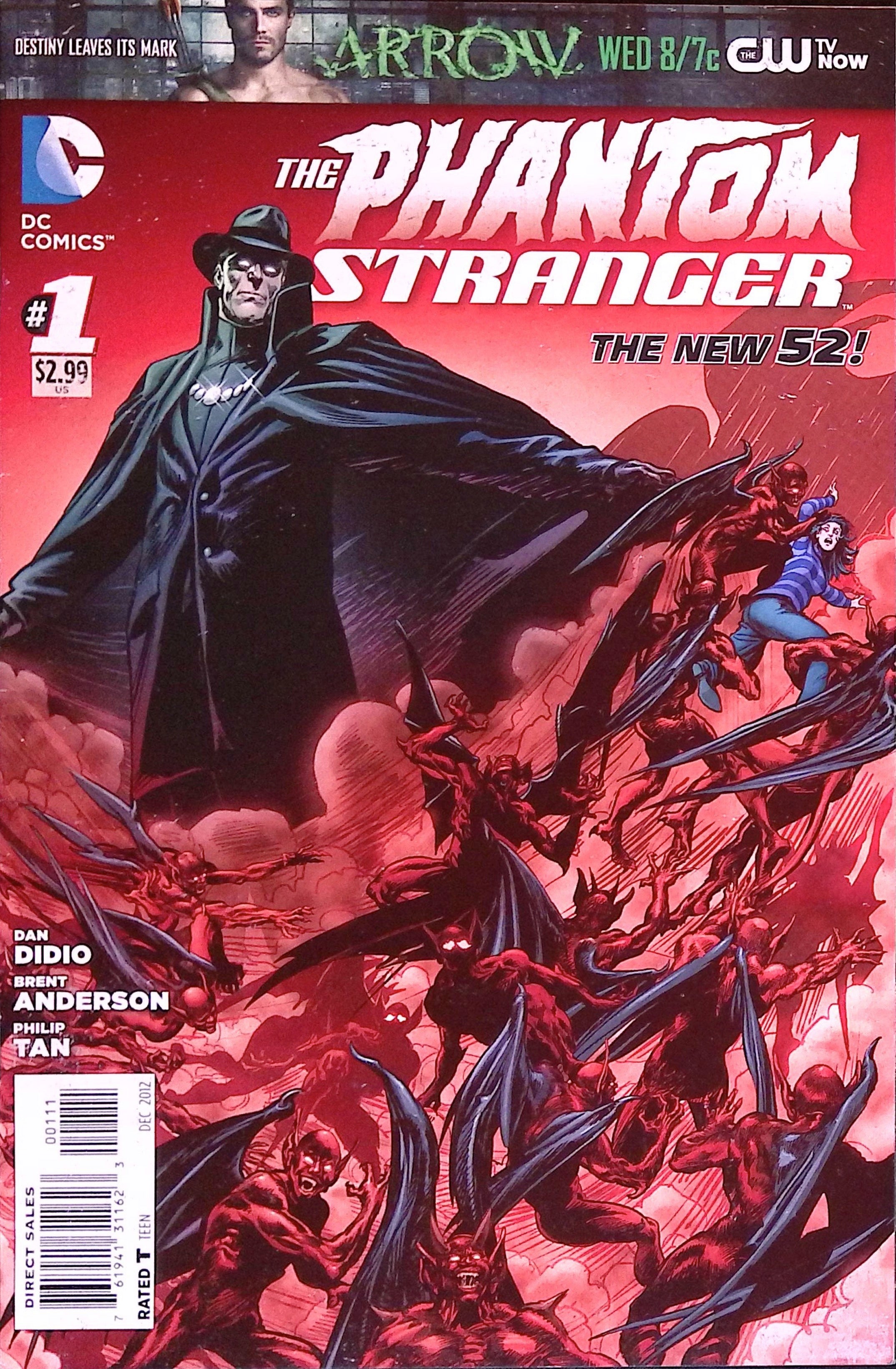 The Phantom Stranger # 1 2012 VF+