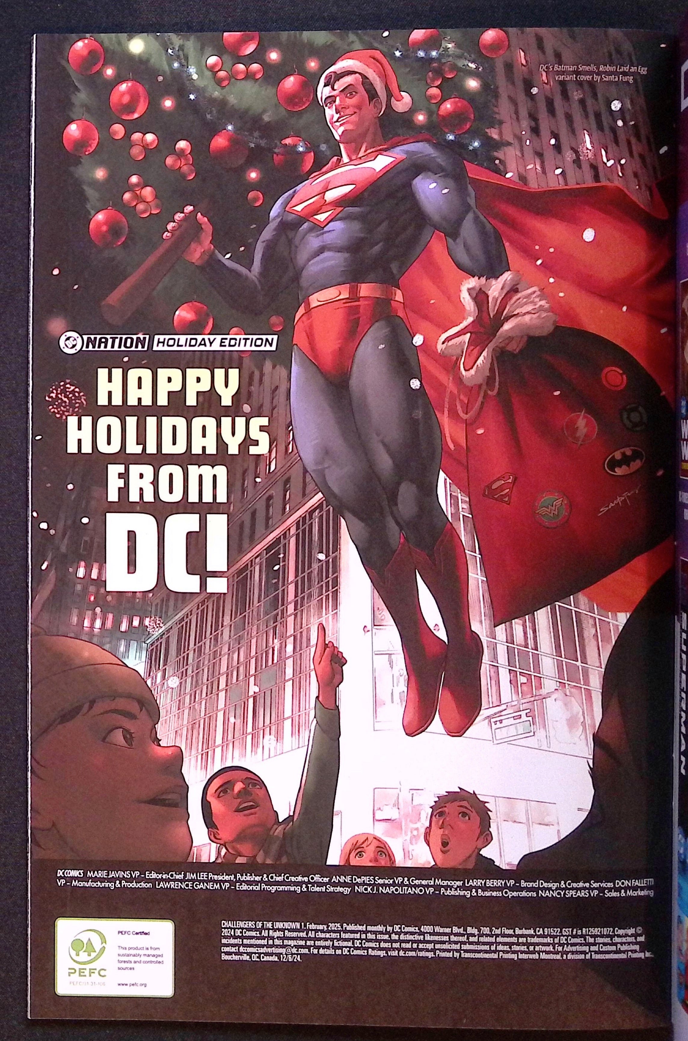 Challengers of the Unknown # 1 Melnikov Foil Variant 2025 NM