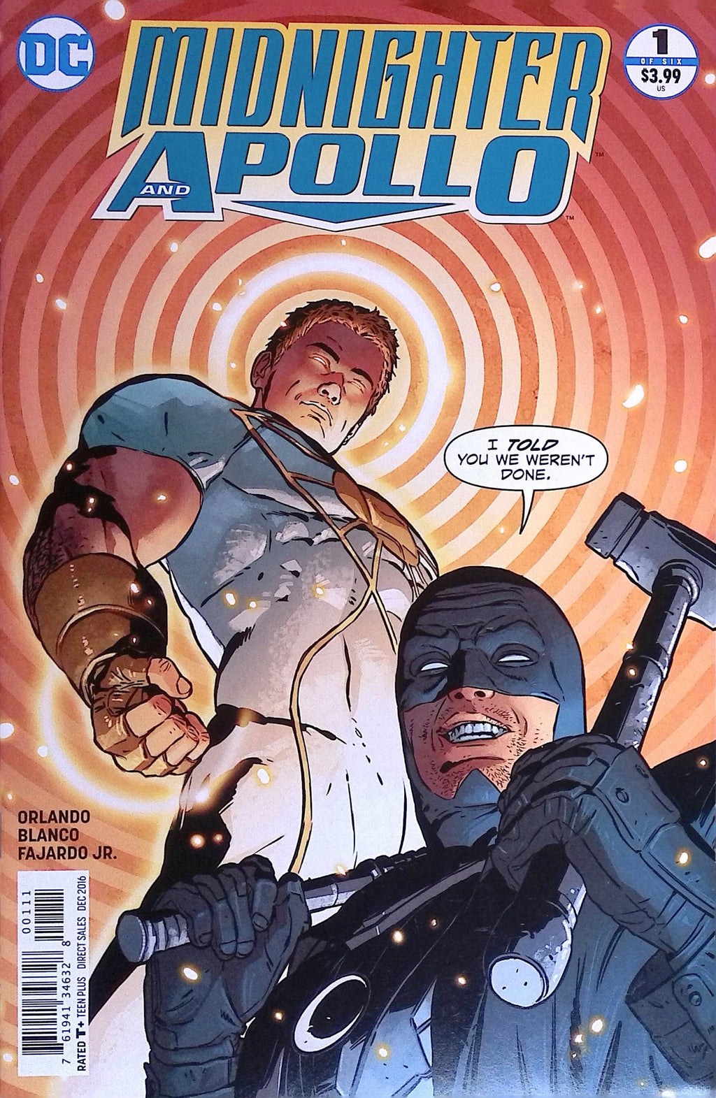 Midnighter and Apollo # 1 2016 NM-