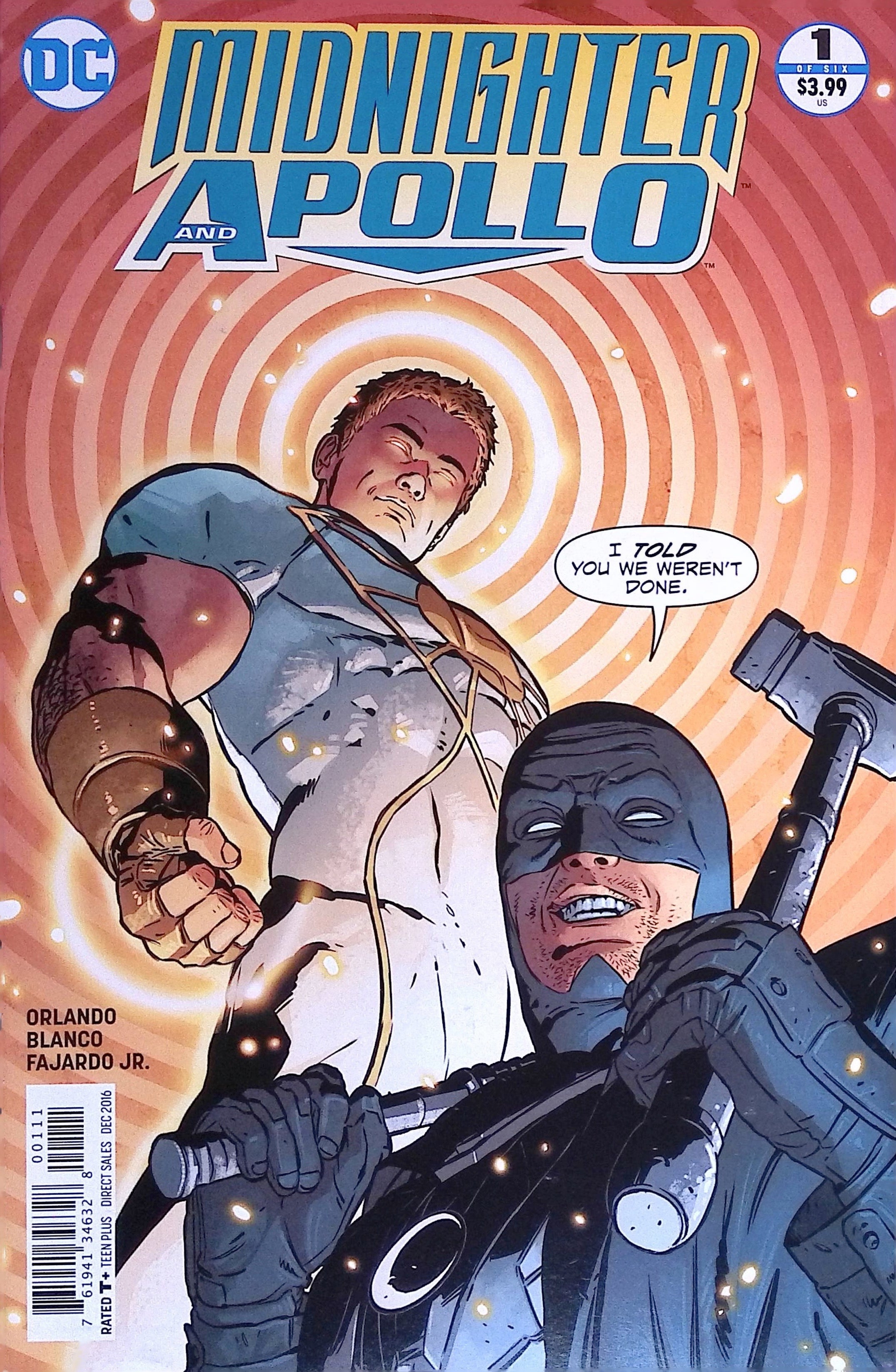 Midnighter and Apollo # 1 2016 NM-