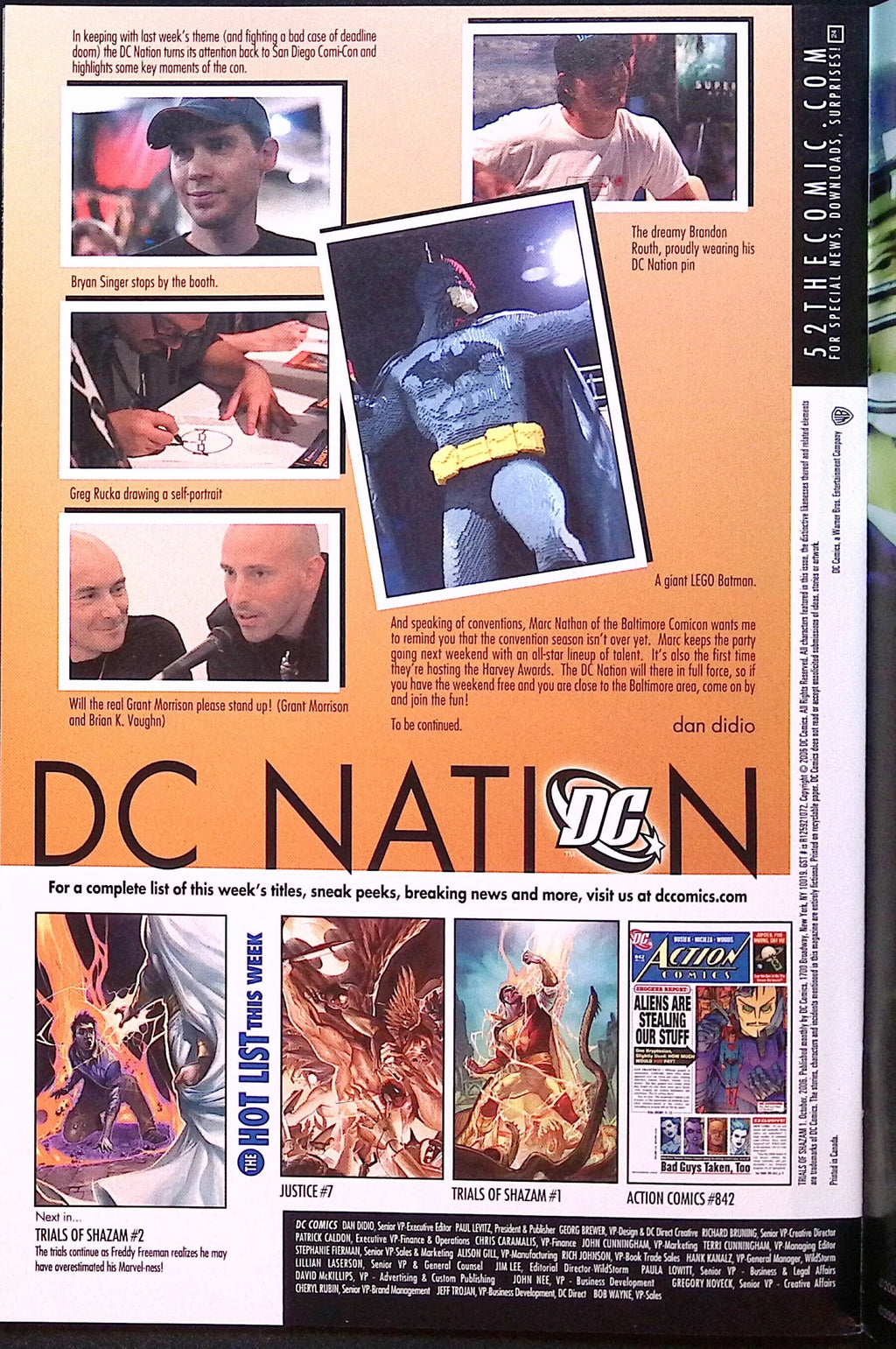 The Trials of Shazam! # 1 2006 NM-