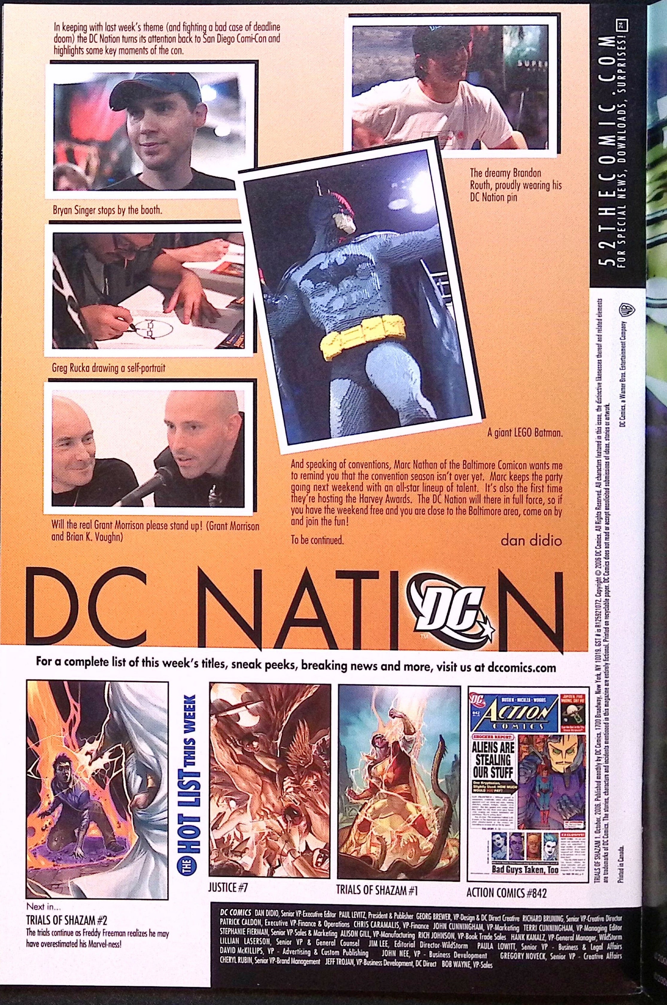 The Trials of Shazam! # 1 2006 NM-
