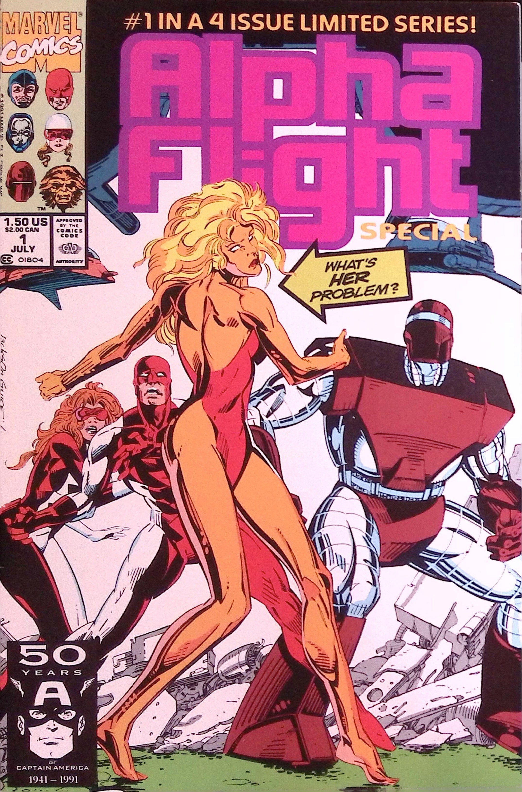 Alpha Flight Special # 1 1991 NM-