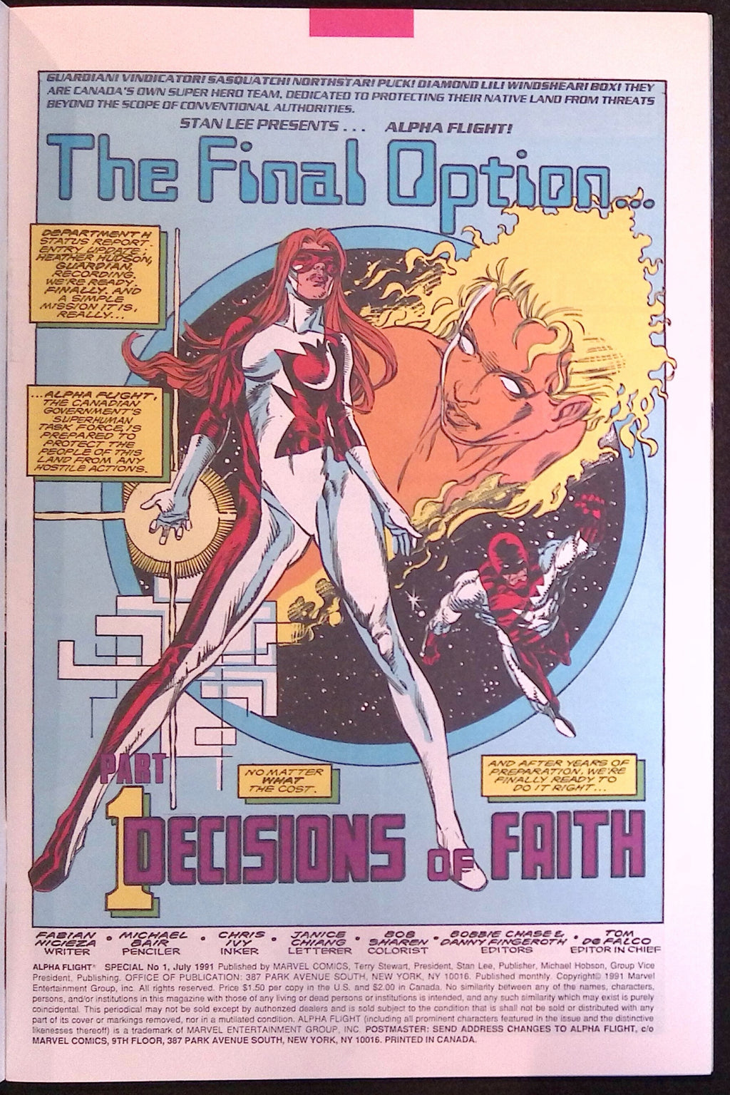 Alpha Flight Special # 1 1991 NM-