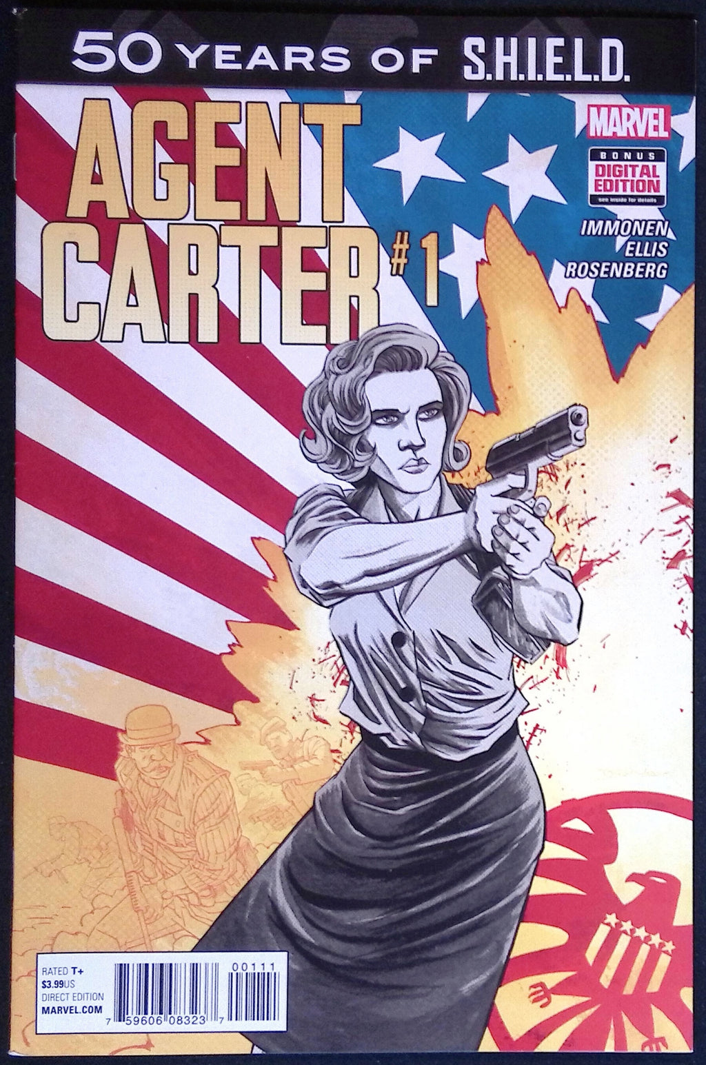 Agent Carter: S.H.I.E.L.D. 50th Anniversary # 1 2015 VF/NM