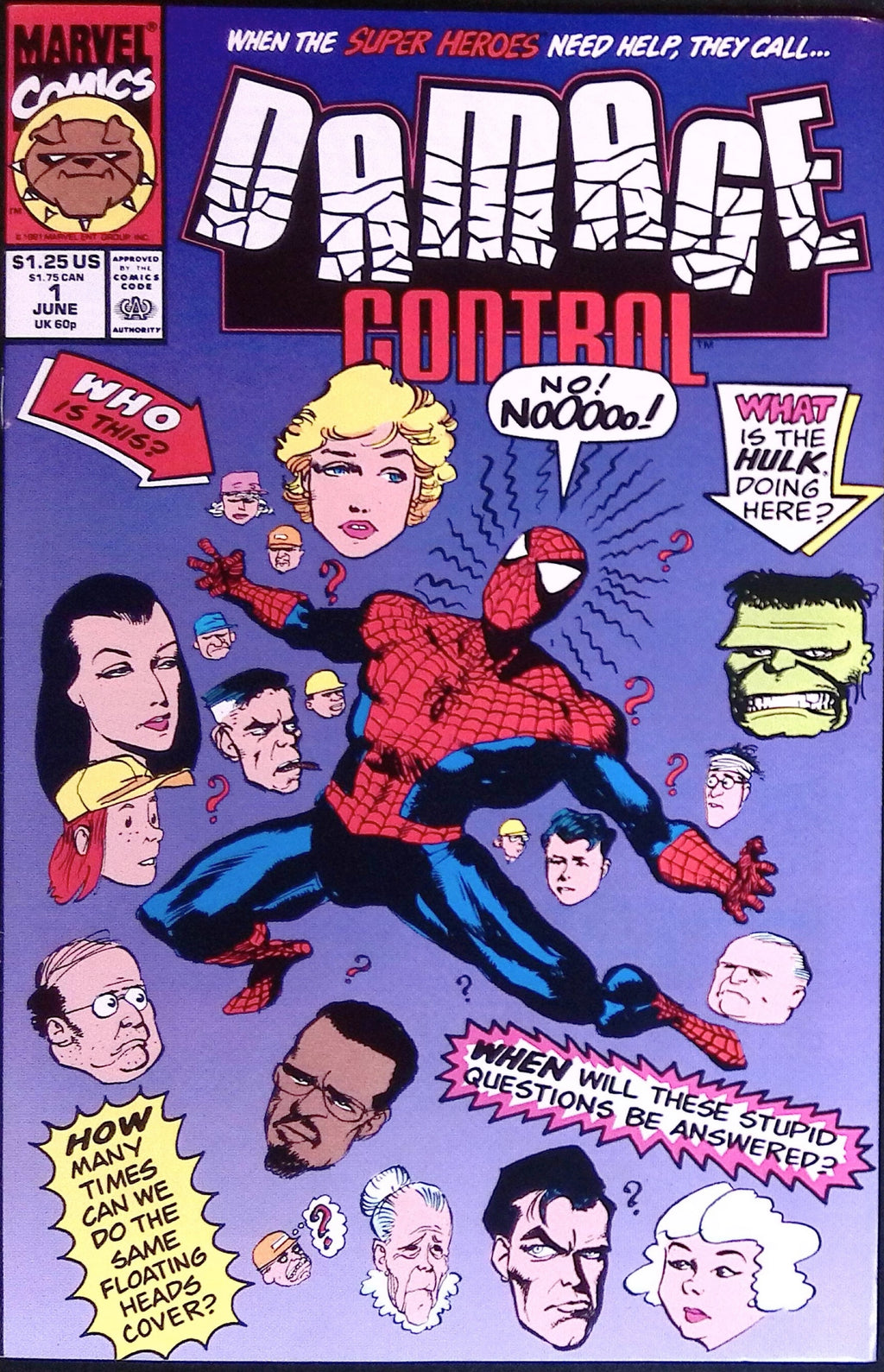 Damage Control # 1 1991 NM-