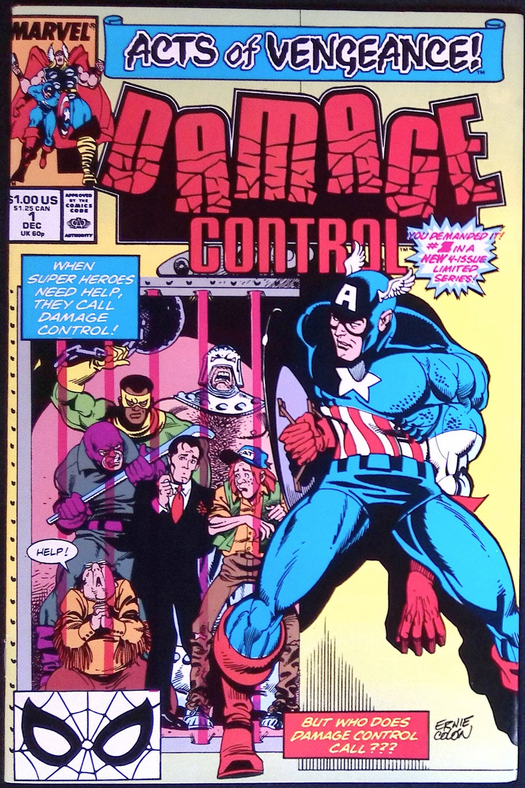 Damage Control # 1 1989 VF/NM