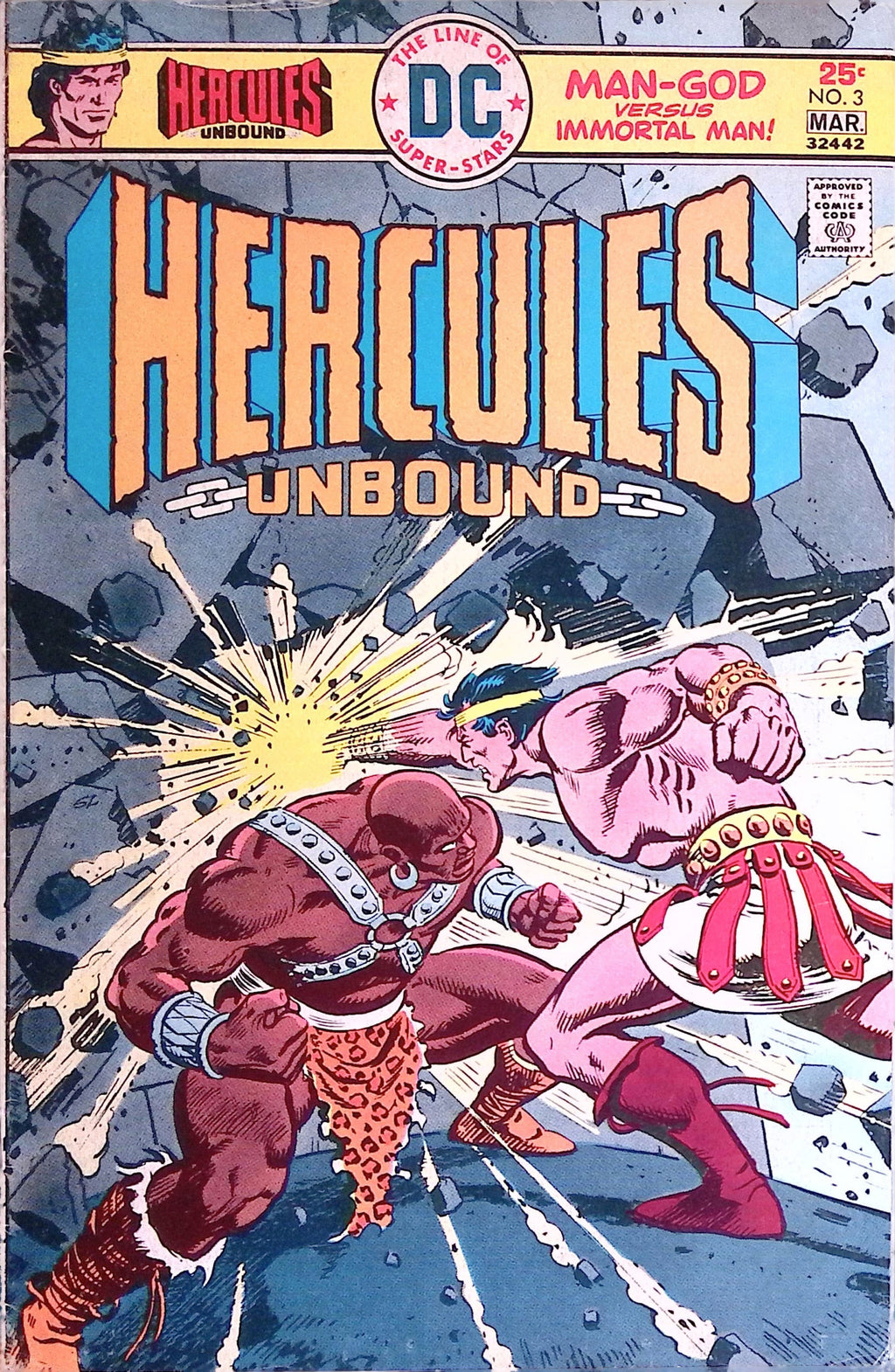 Hercules Unbound # 3 1976 FN+