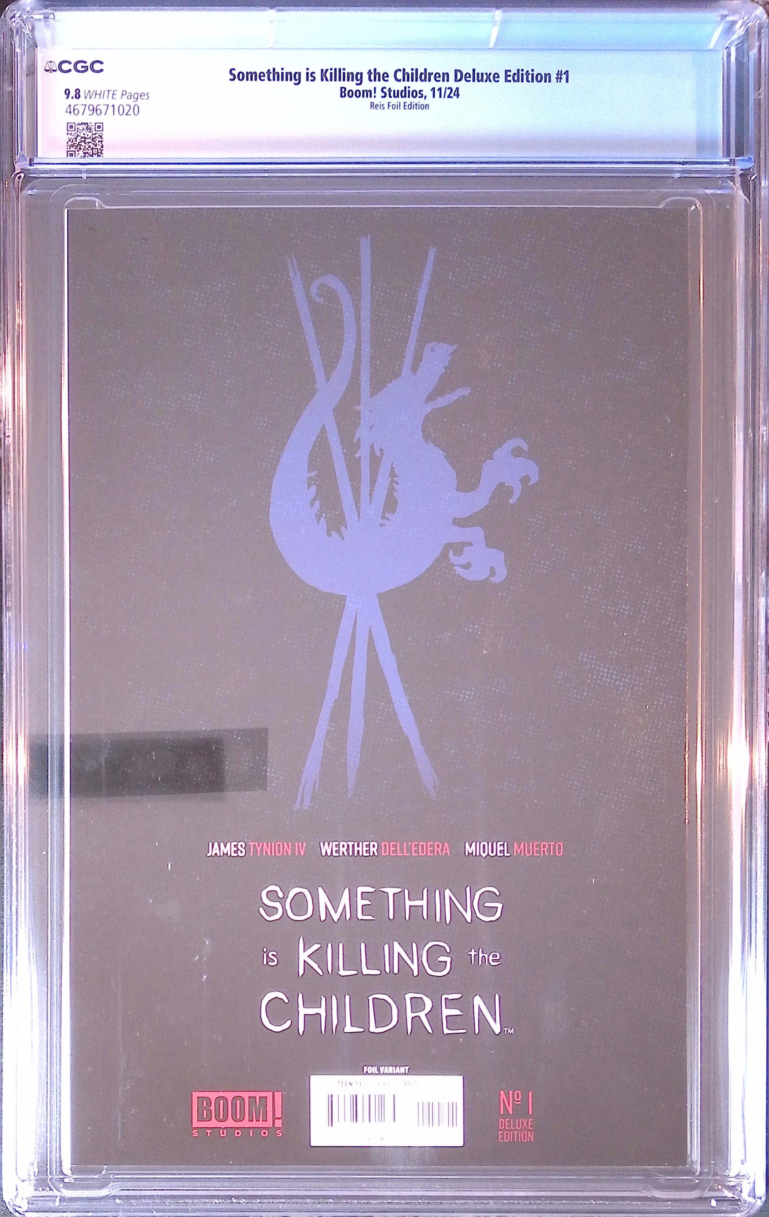 Something is Killing the Children Deluxe # 1 Reis Foil 11/24 CGC 9.8 4679671020