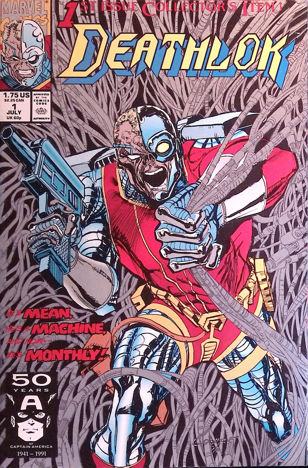 Deathlok # 1 1991 NM-
