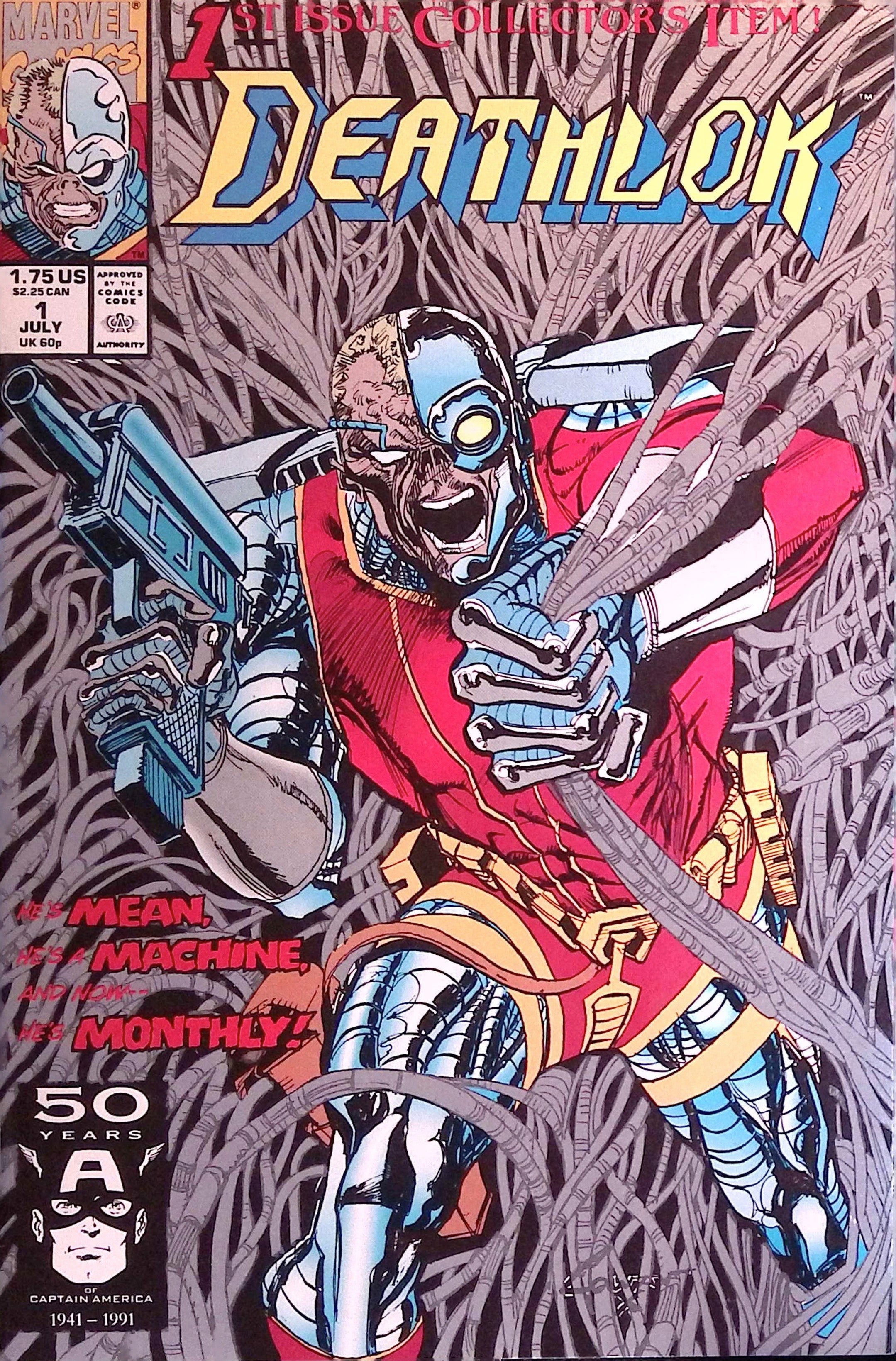 Deathlok # 1 1991 NM-