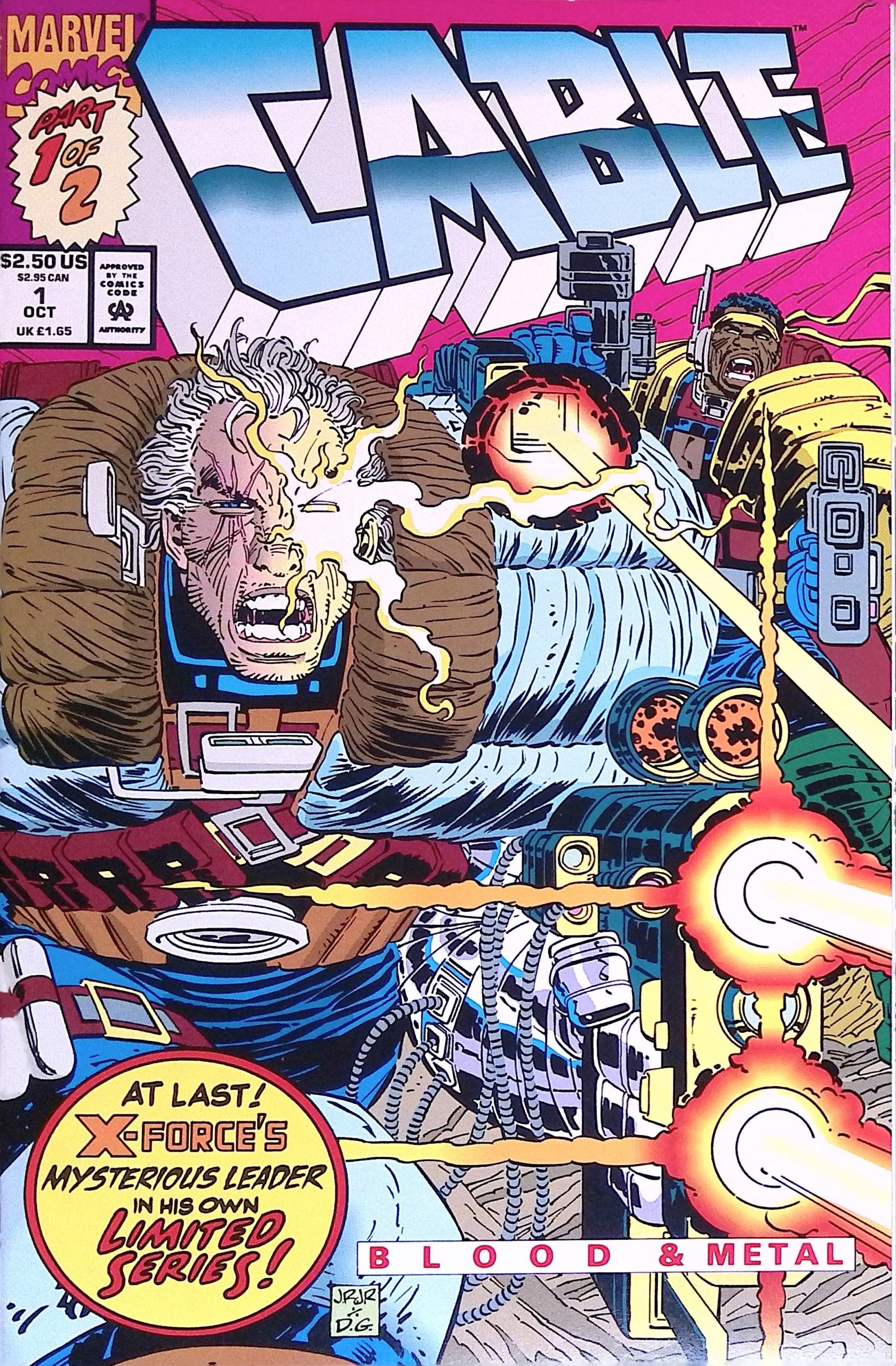 Cable: Blood & Metal # 1 1992 NM-