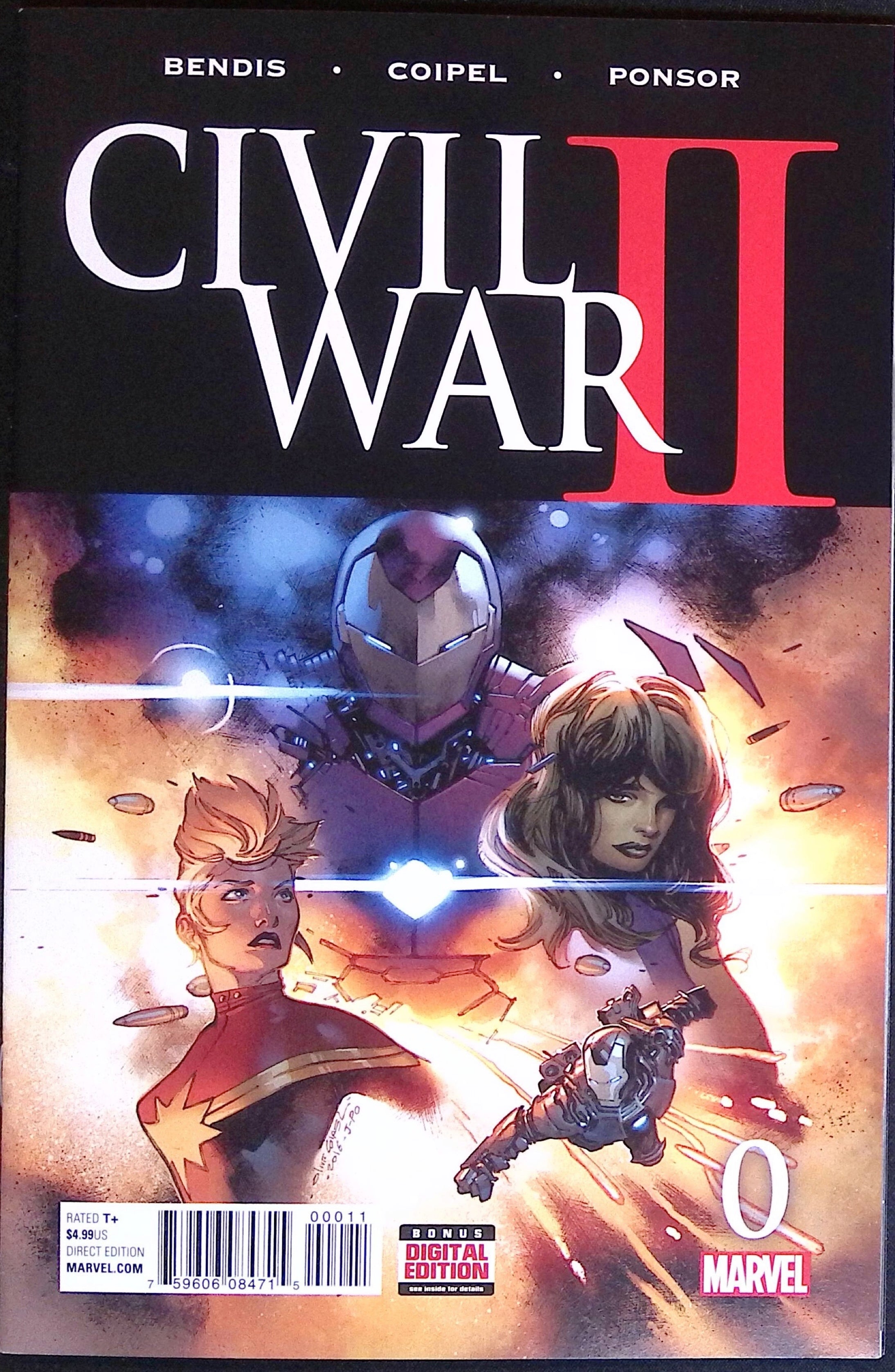 Civil War II # 0 2016 VF/NM