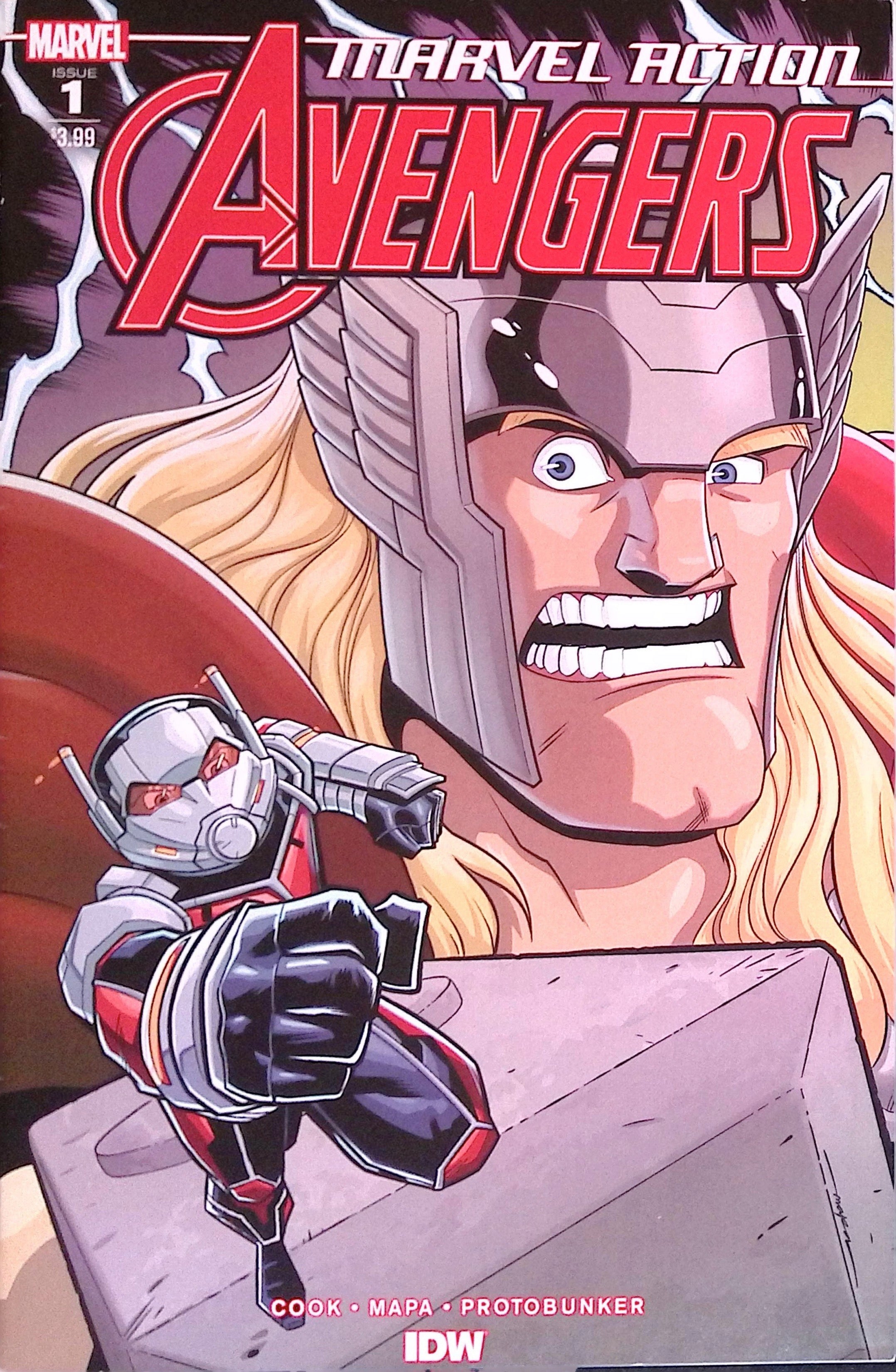 Marvel Action: Avengers # 1 2020 NM-