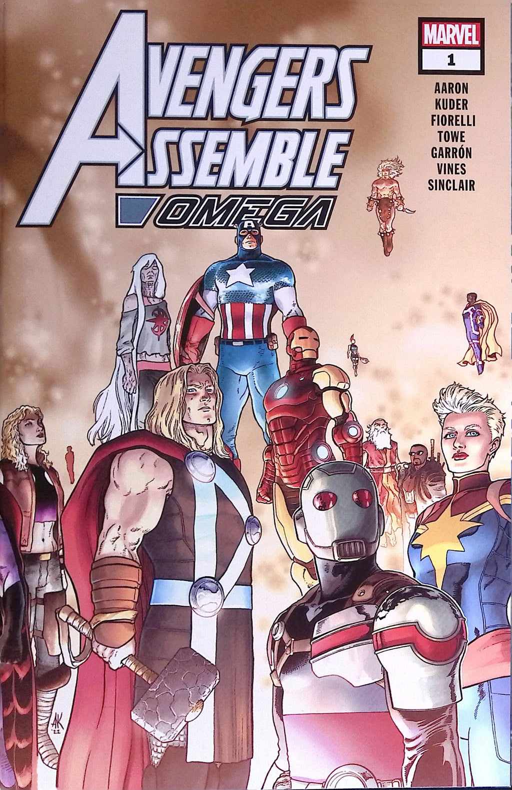 Avengers Assemble Omega # 1 2023 NM-