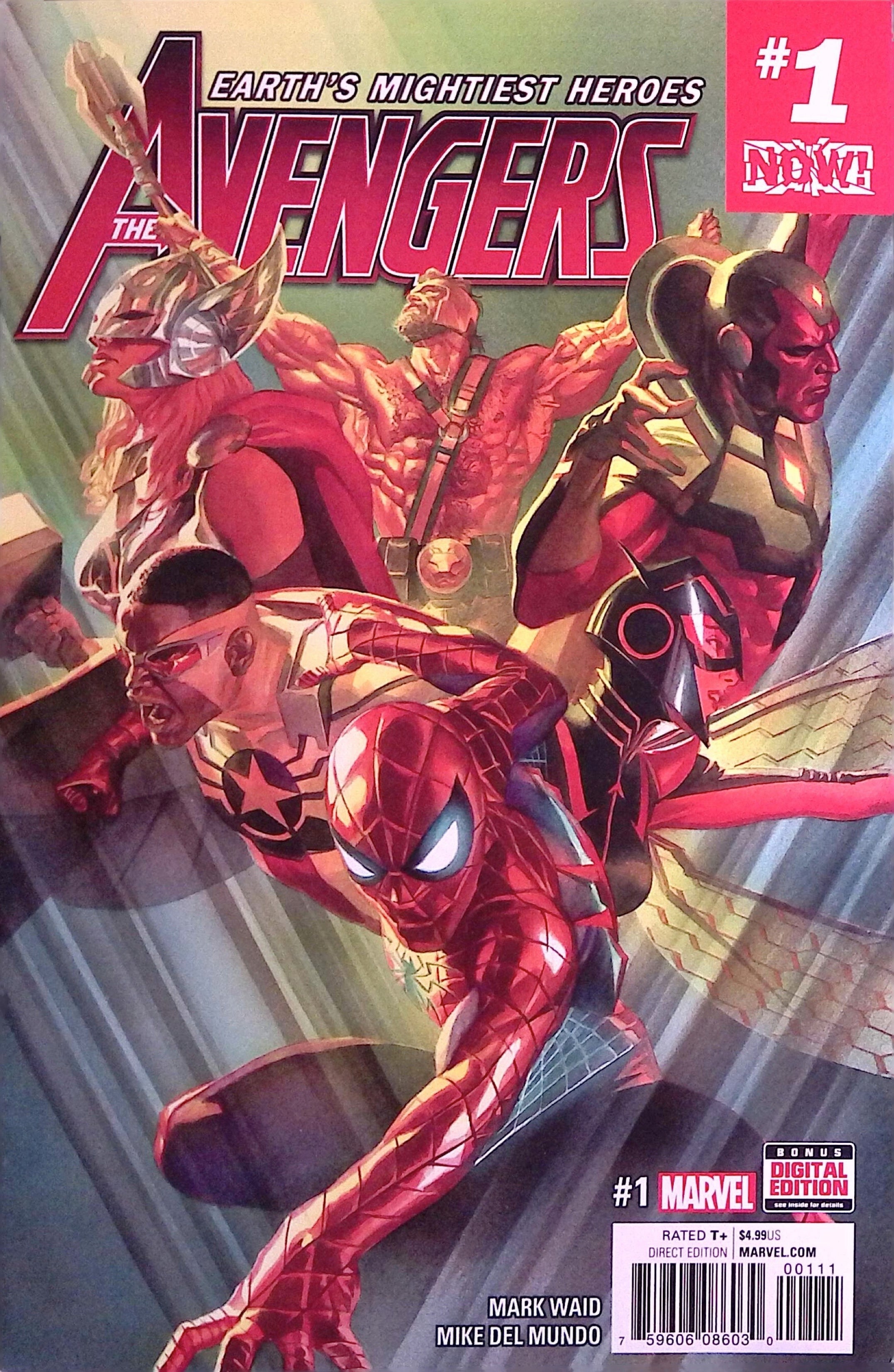Avengers # 1 2017 NM-