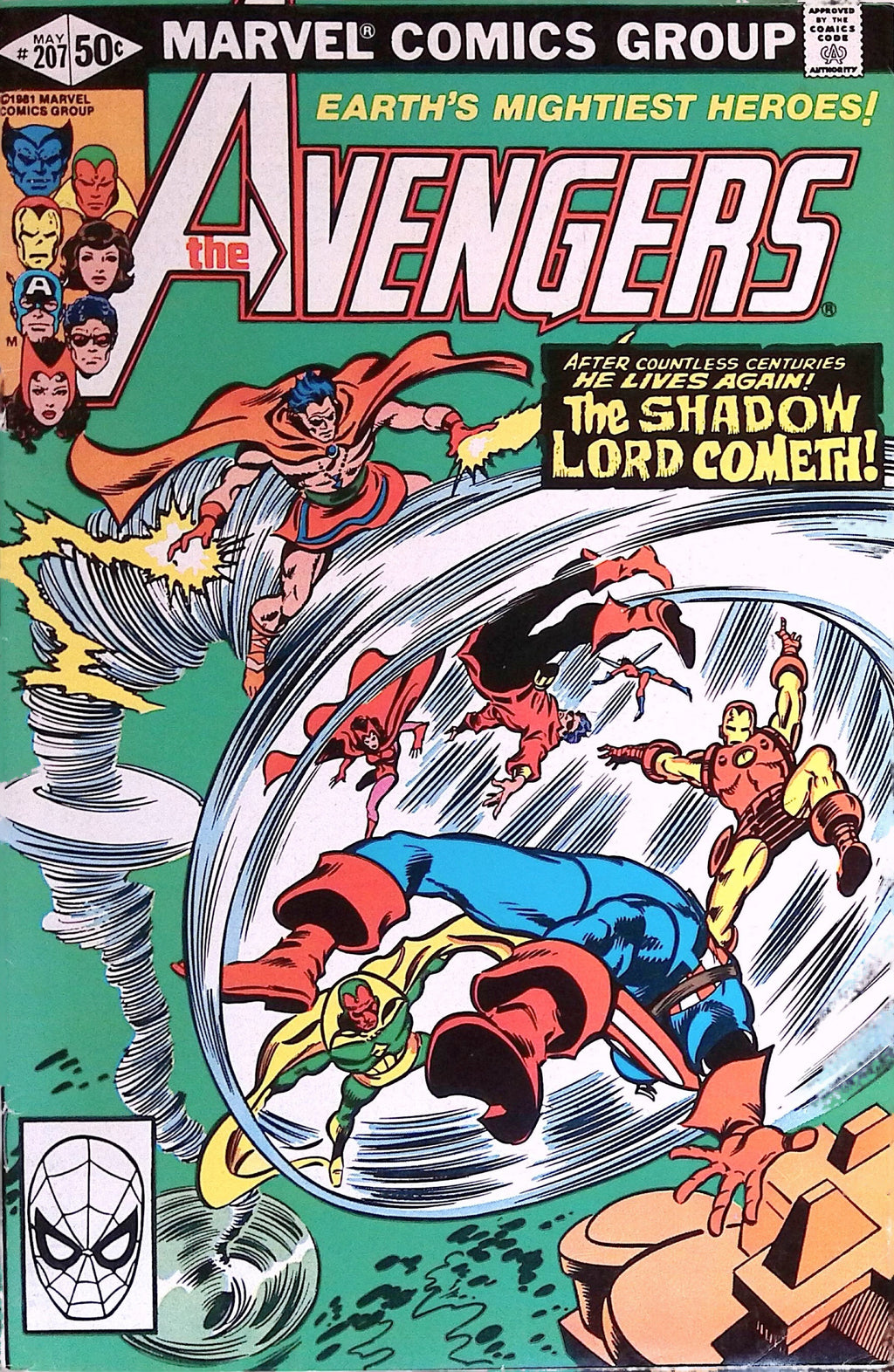 The Avengers # 207 1981 VF+