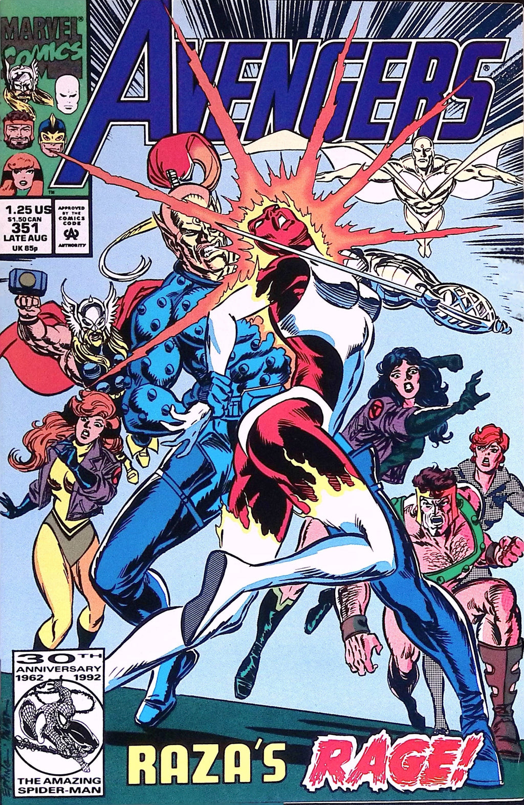 The Avengers # 351 1992 VF/NM