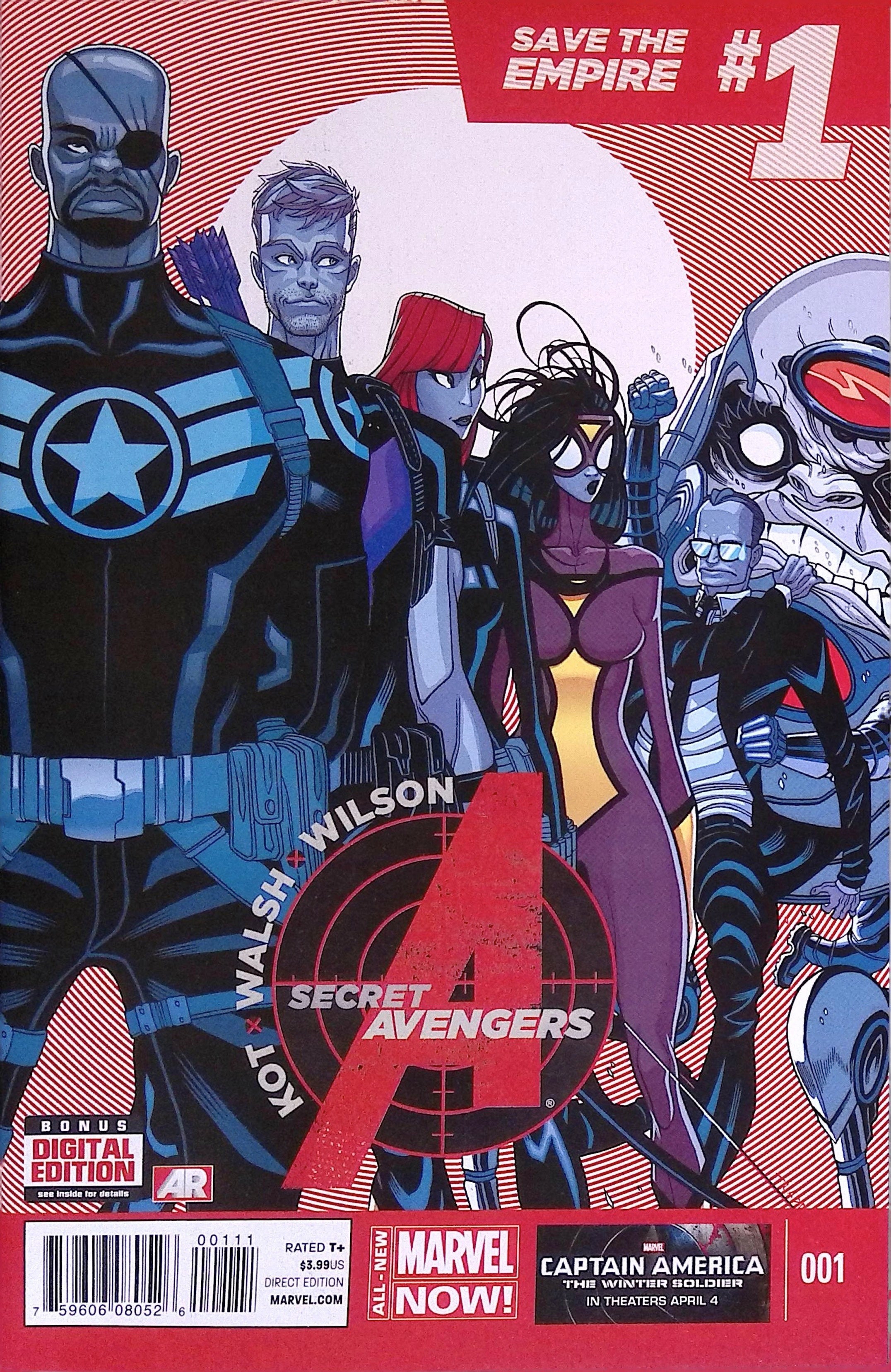 Secret Avengers # 1 2014 NM-