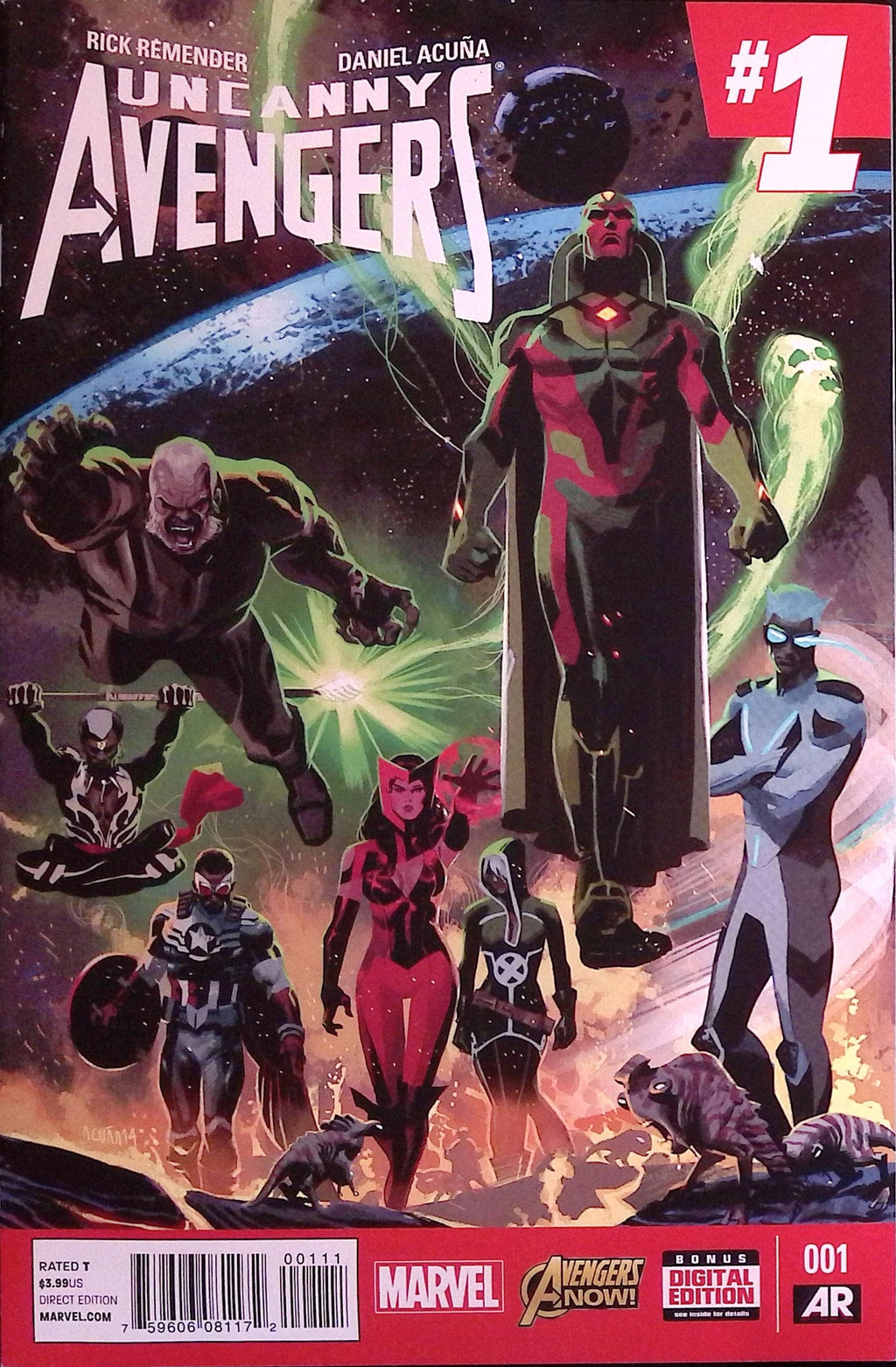 Uncanny Avengers # 1 2015 NM