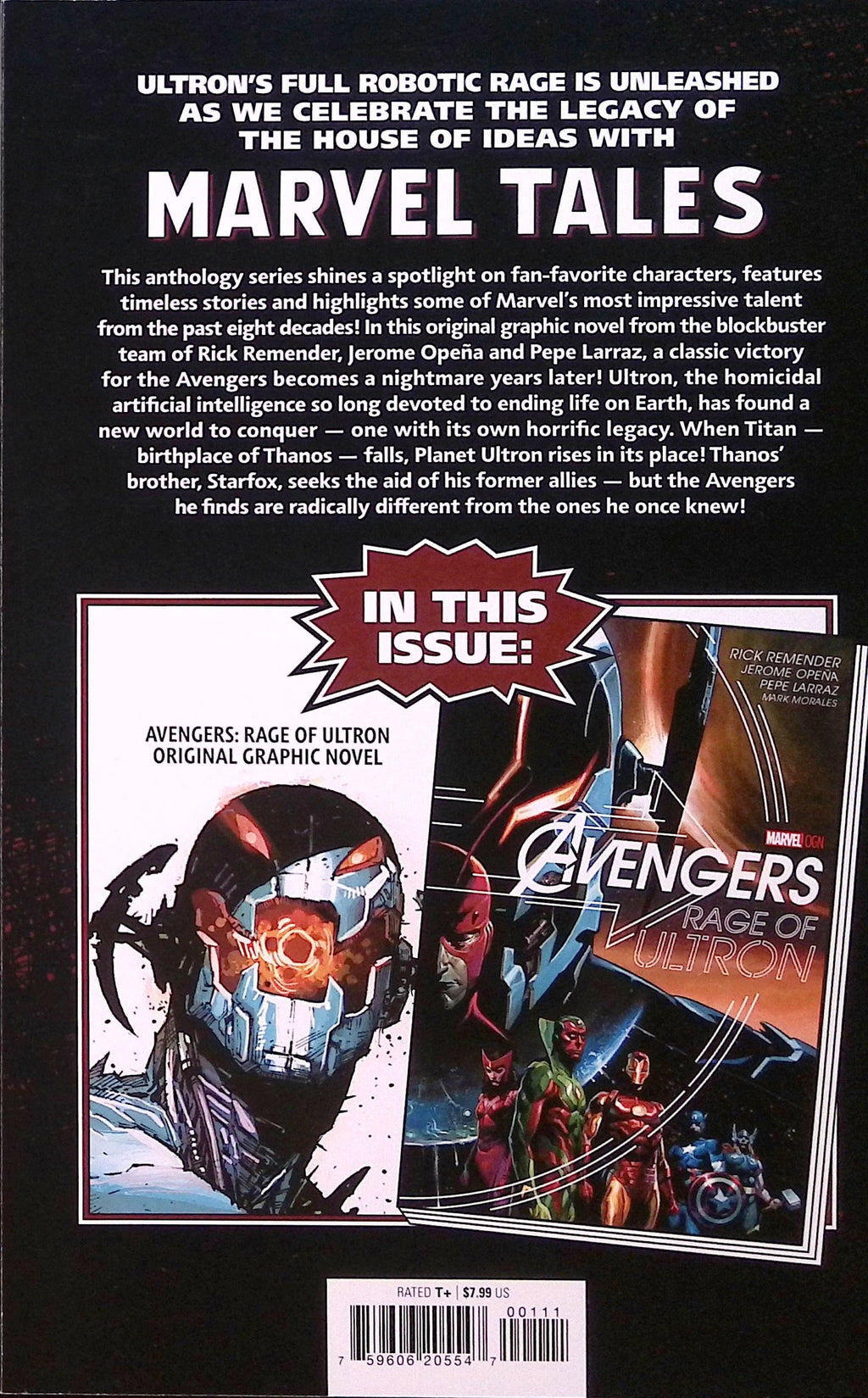 Avengers: Rage of Ultron # 1 2023 Reprint NM